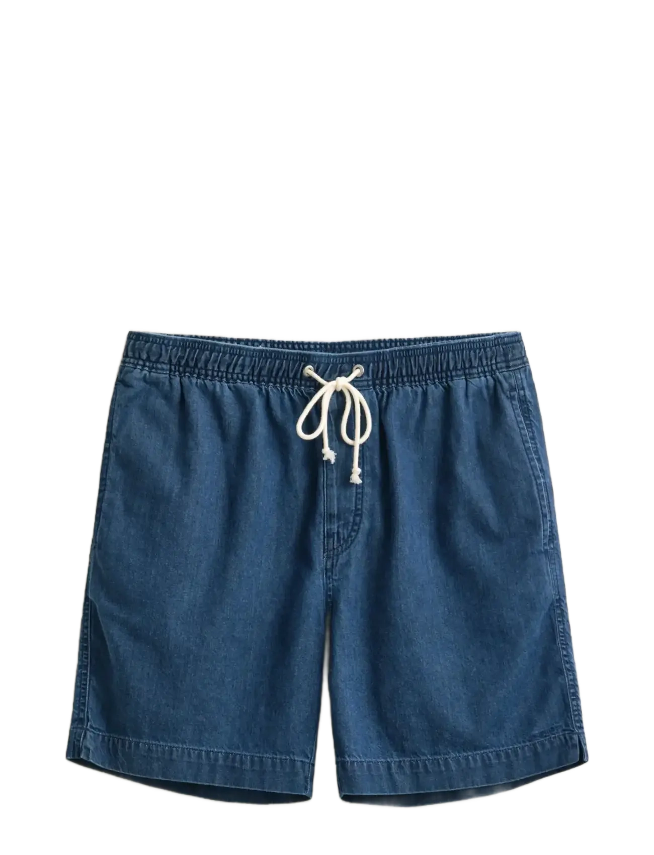 GANT REG DENIM DS SHORTS - Casual shorts - MID BLUE / blue