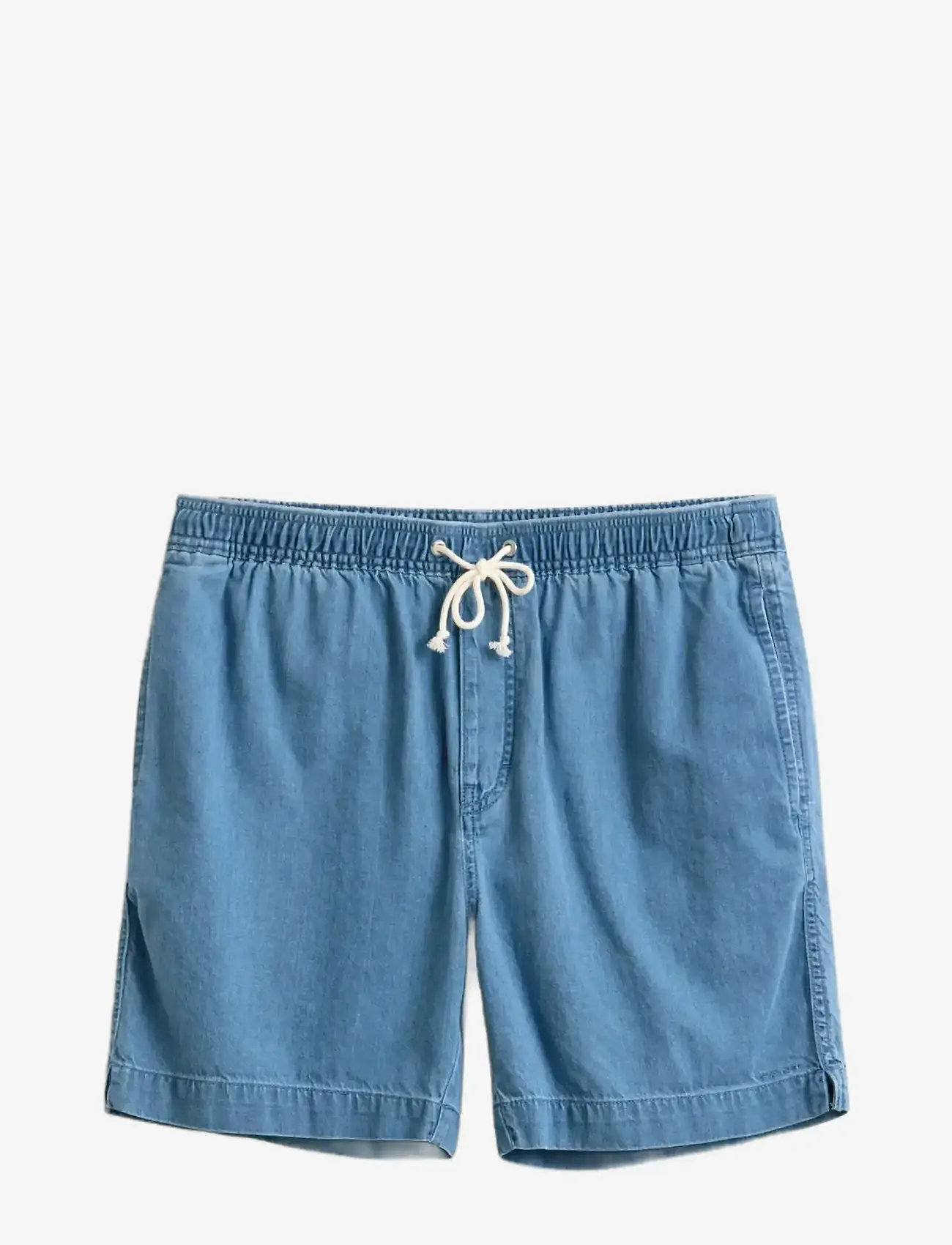 GANT - REG DENIM DS SHORTS - casual shorts - semi light blue - 1
