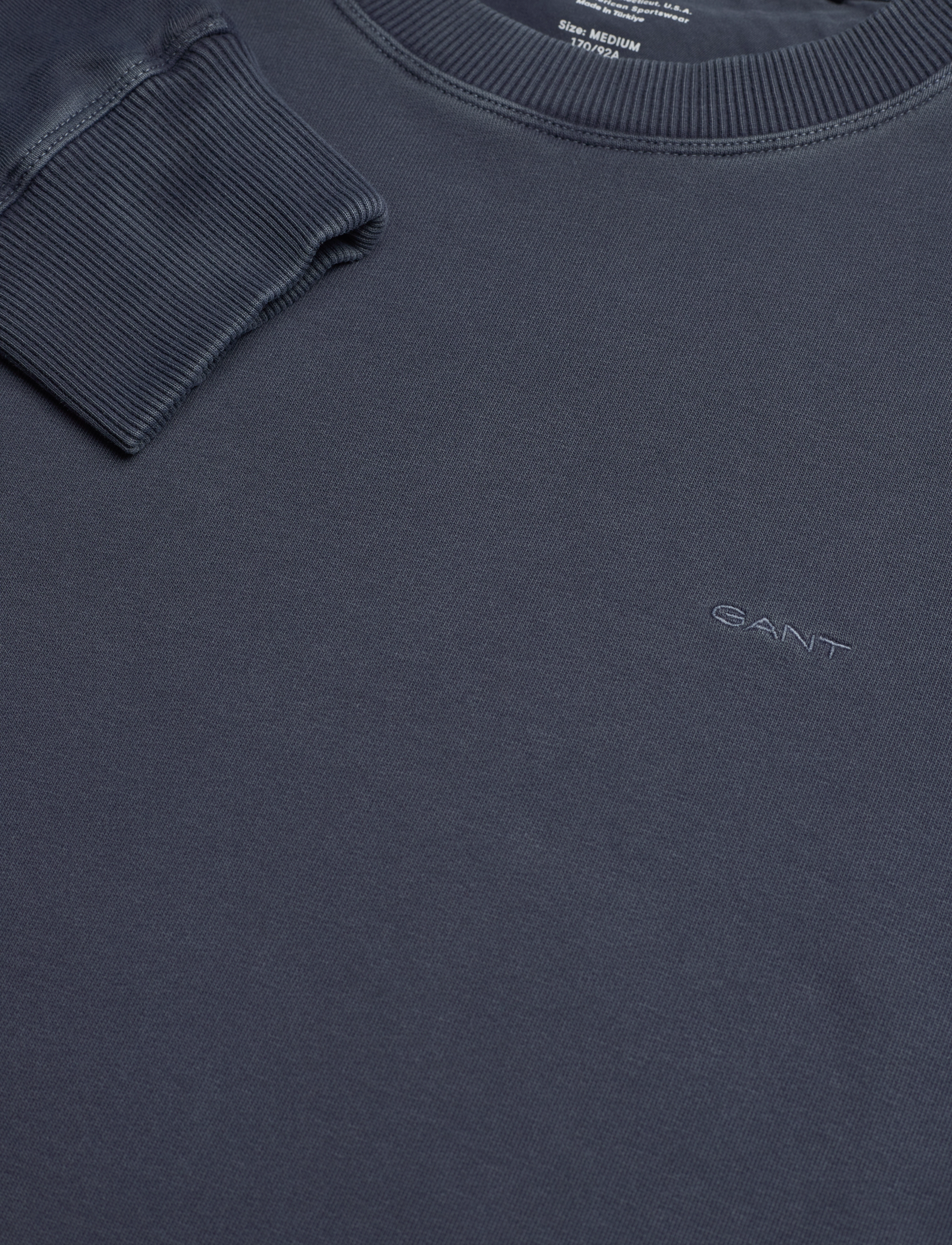GANT - SUNFADED C-NECK SWEAT - evening blue - 2