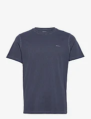 GANT - SUNFADED SS T-SHIRT - basic t-shirts - evening blue - 0
