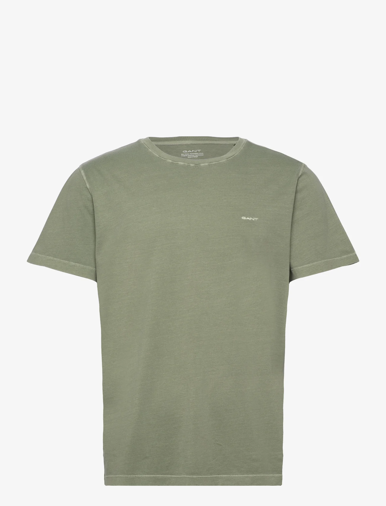 GANT - SUNFADED SS T-SHIRT - basic t-shirts - kalamata green - 0