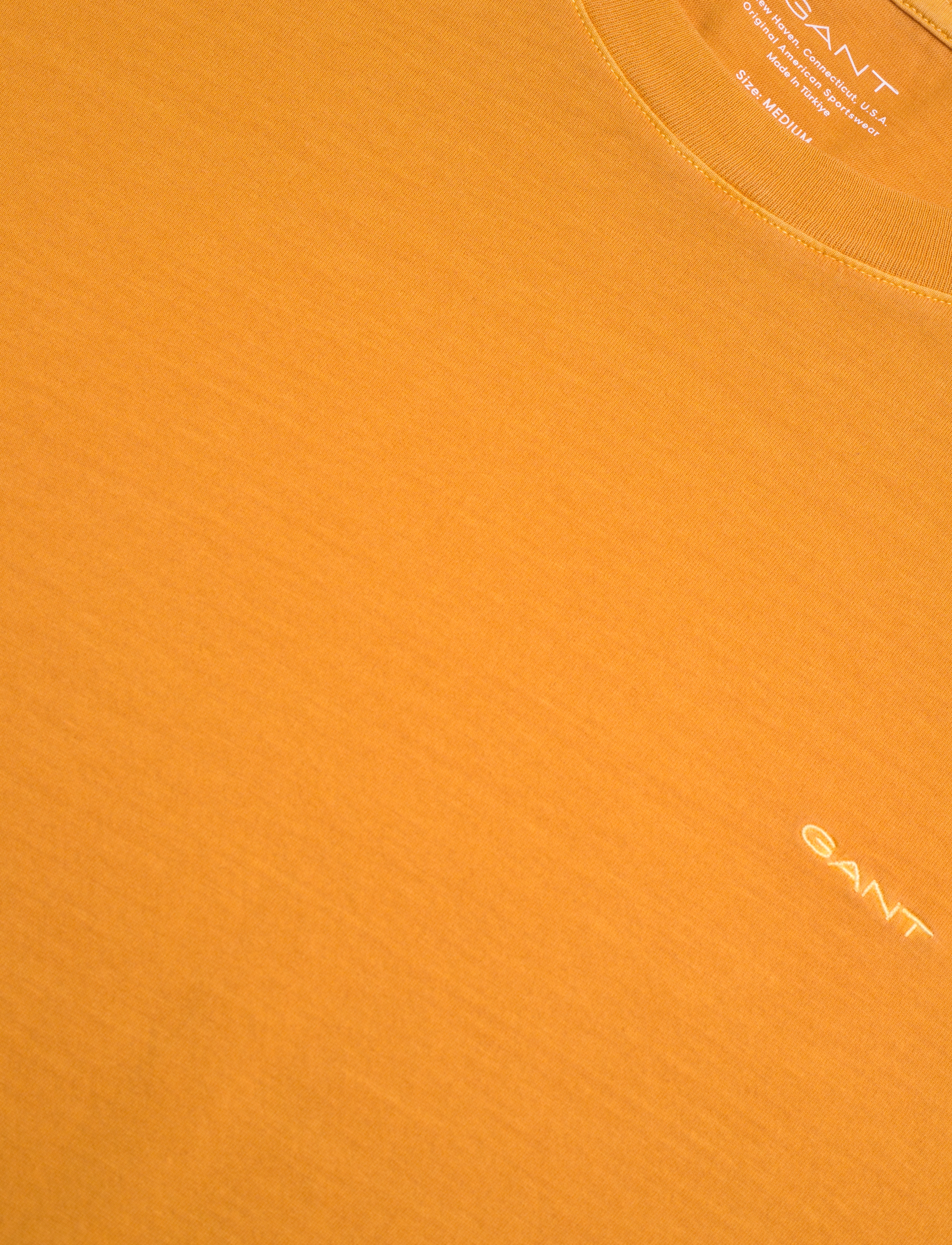 Gant - SUNFADED SS T-SHIRT - medal yellow - 2