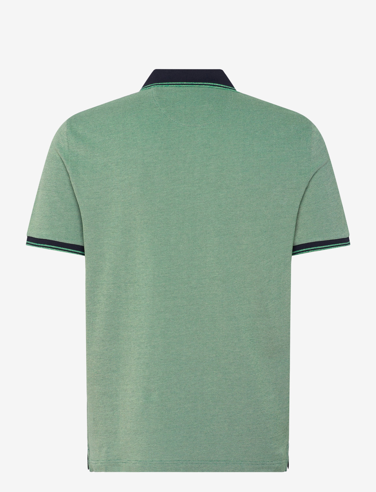 GANT - 4-COL OXFORD SS PIQUE - kortærmede poloer - deep green - 2