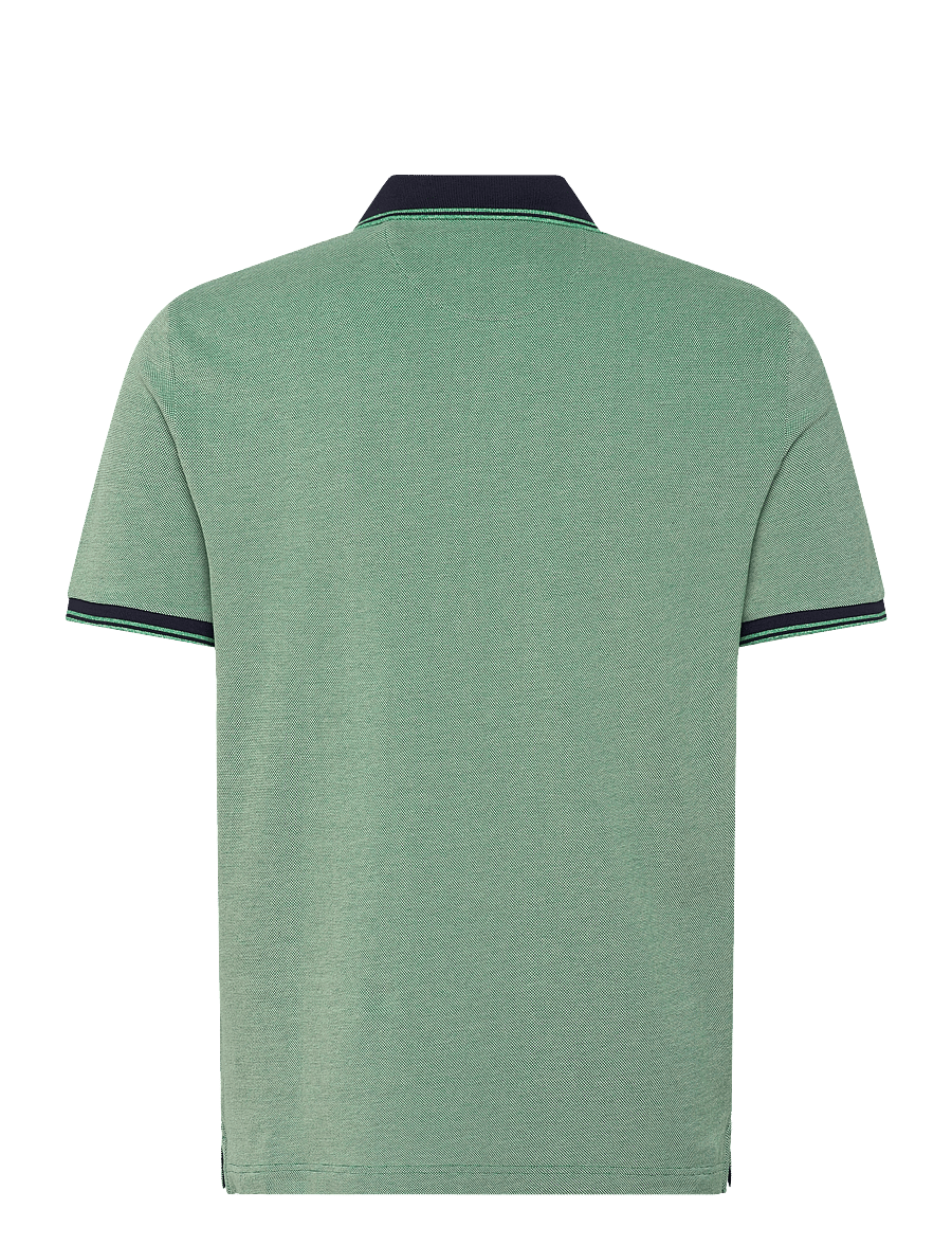 Gant - 4-COL OXFORD SS PIQUE - lühikeste varrukatega polod - deep green - 2