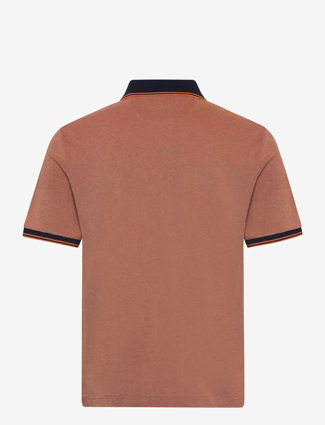 GANT - 4-COL OXFORD SS PIQUE - kortärmade pikéer - deep orange - 1