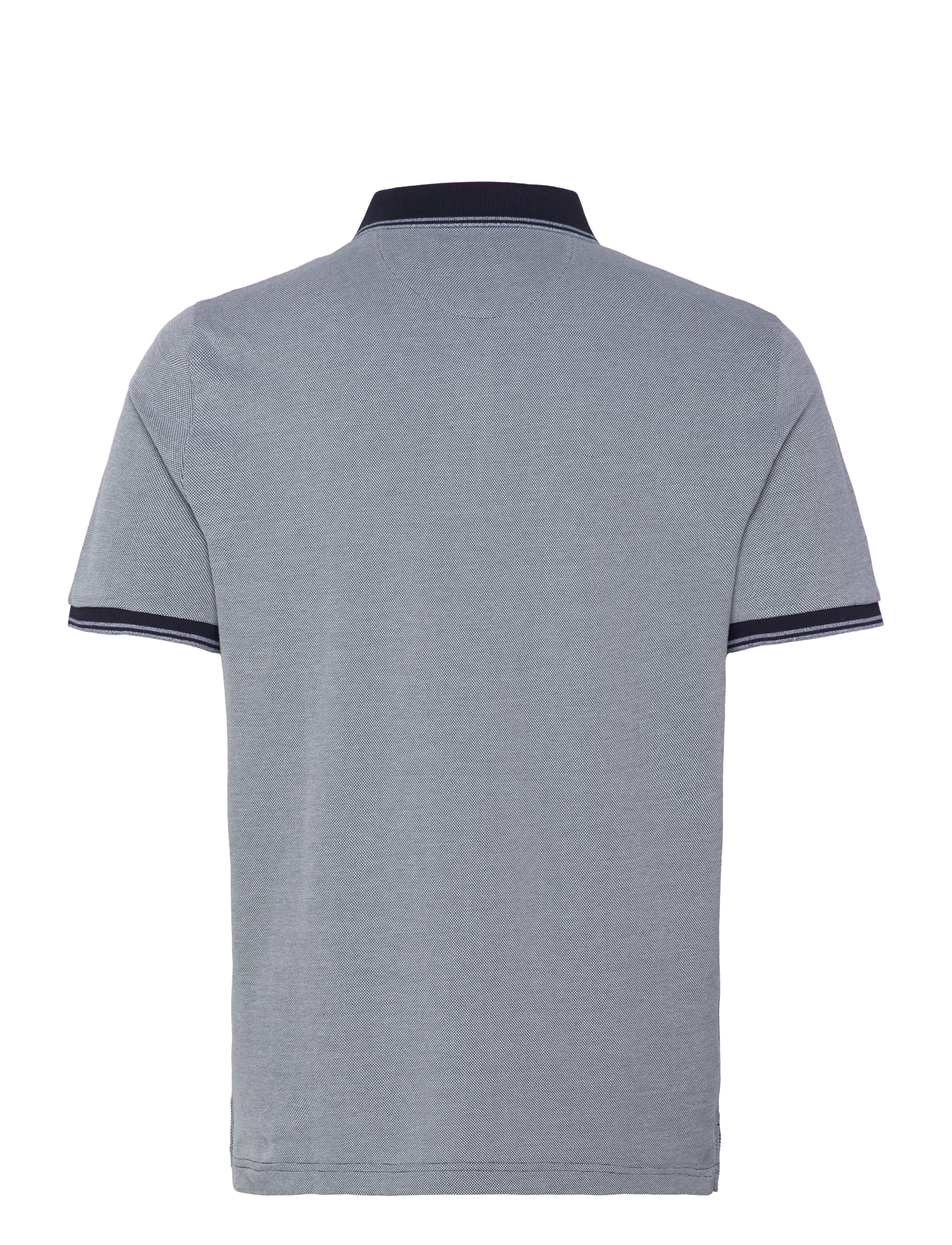 Gant - 4-COL OXFORD SS PIQUE - polo krekli ar īsām piedurknēm - dusty navy - 2