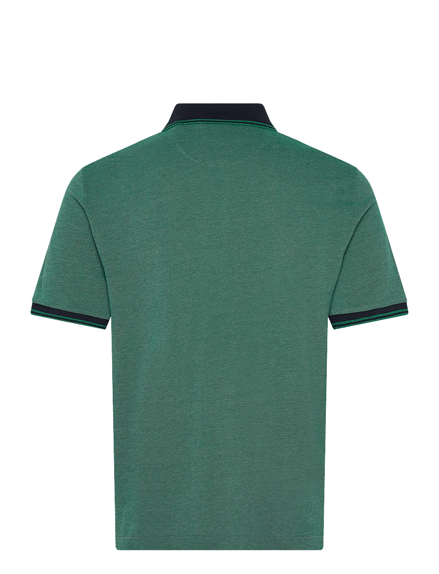 Gant - 4-COL OXFORD SS PIQUE - kurzärmelig - forest green - 1
