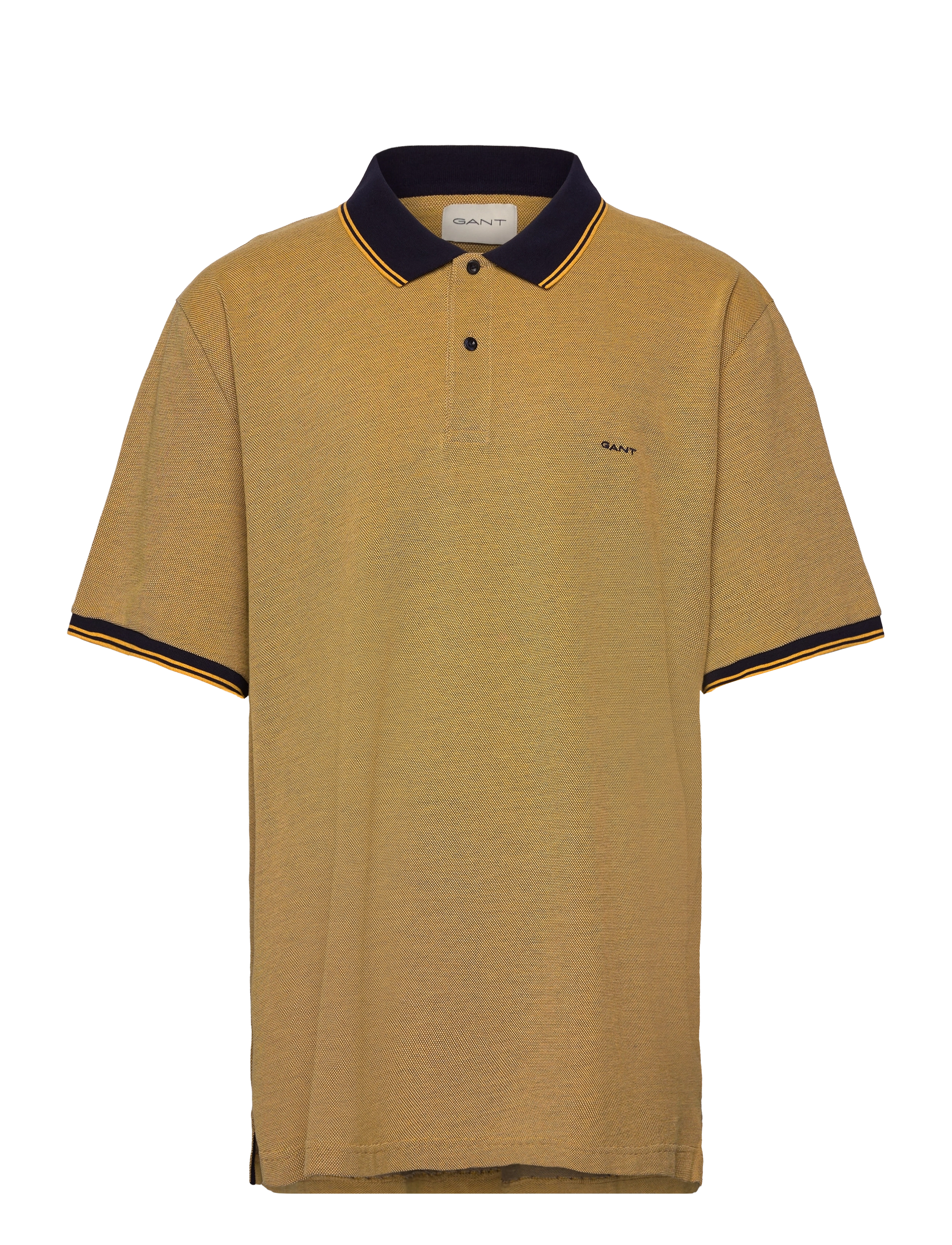 Gant 4-COL OXFORD SS PIQUE - Poloshirts - MEDAL YELLOW / yellow