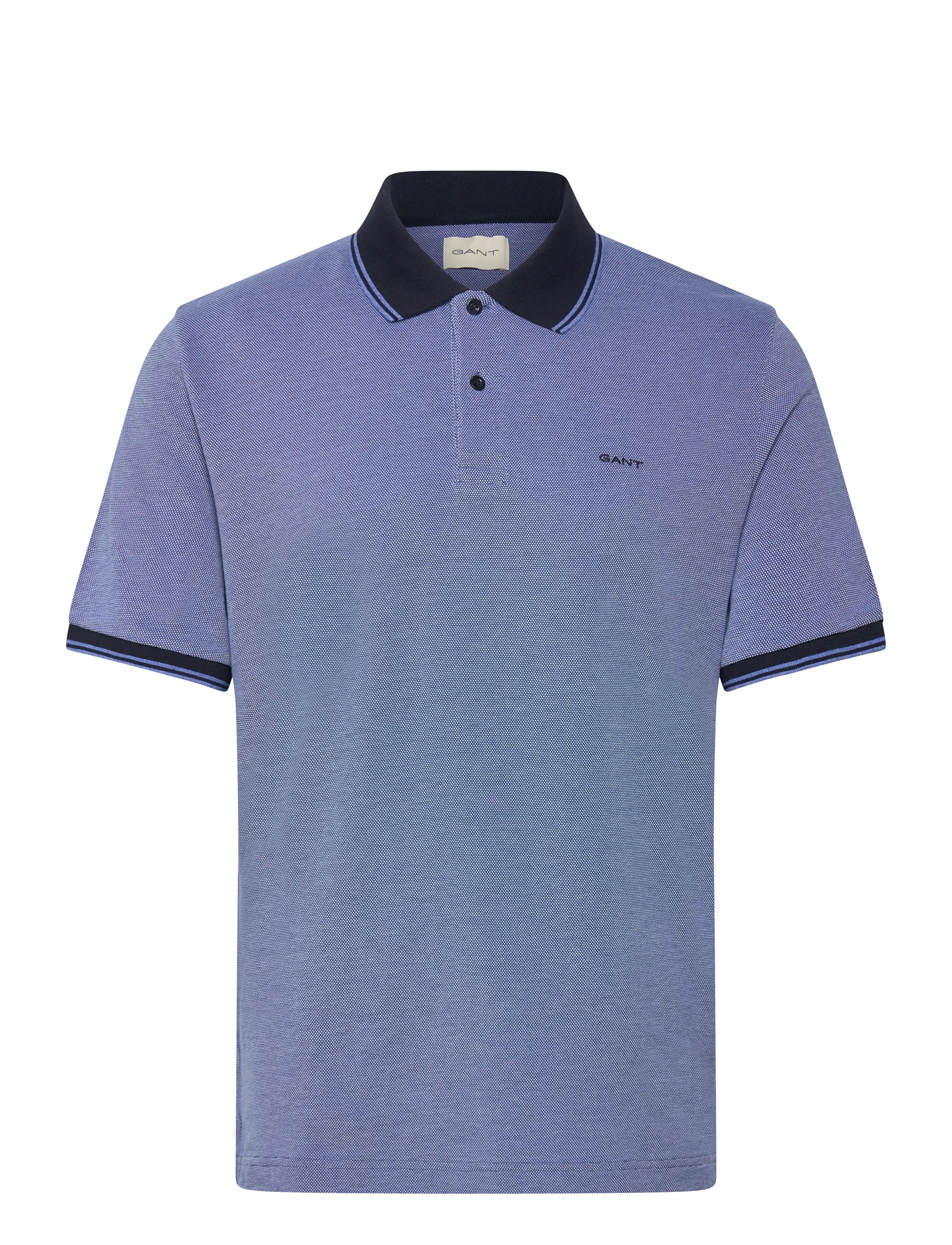 Gant 4-COL OXFORD SS PIQUE - Gant - RICH BLUE / blue