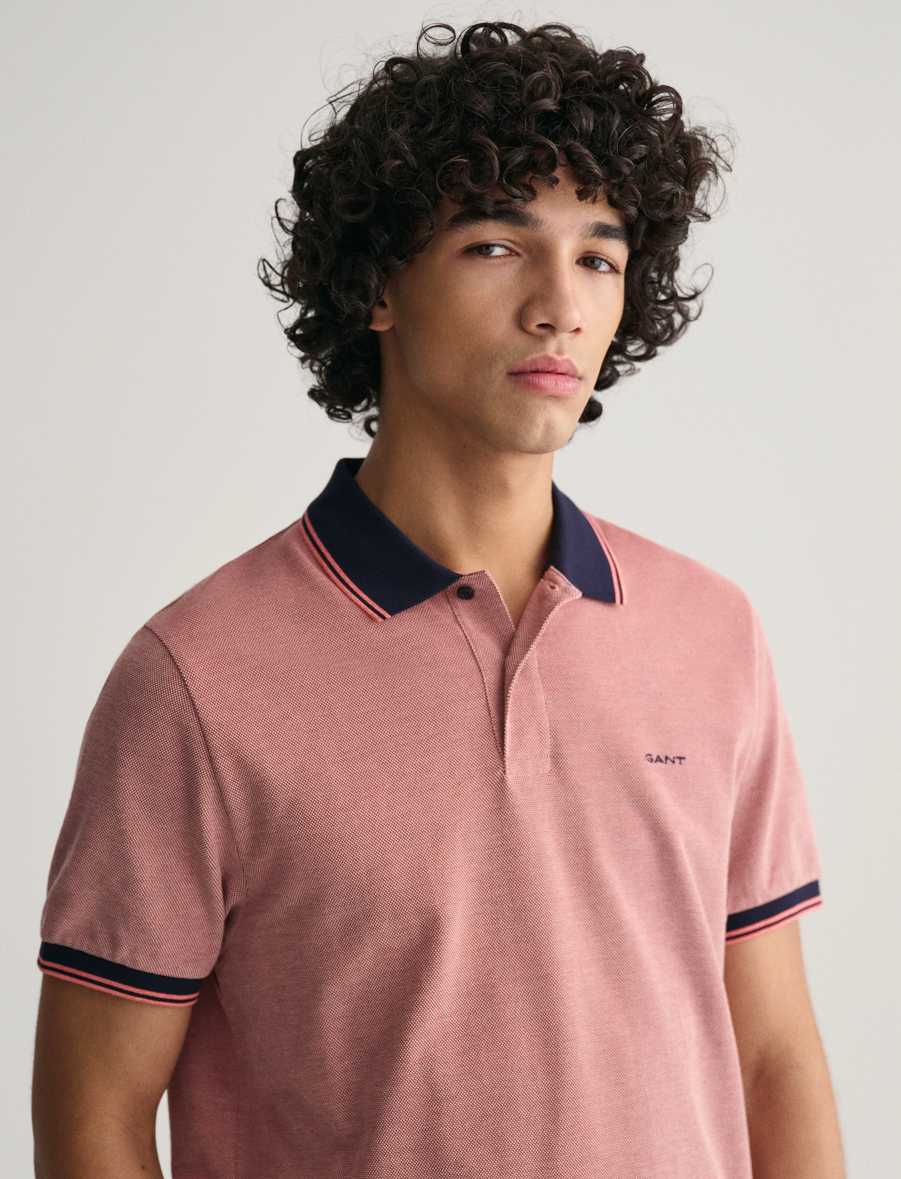 Gant - 4-COL OXFORD SS PIQUE - födelsedagspresenter - sunset pink - 4