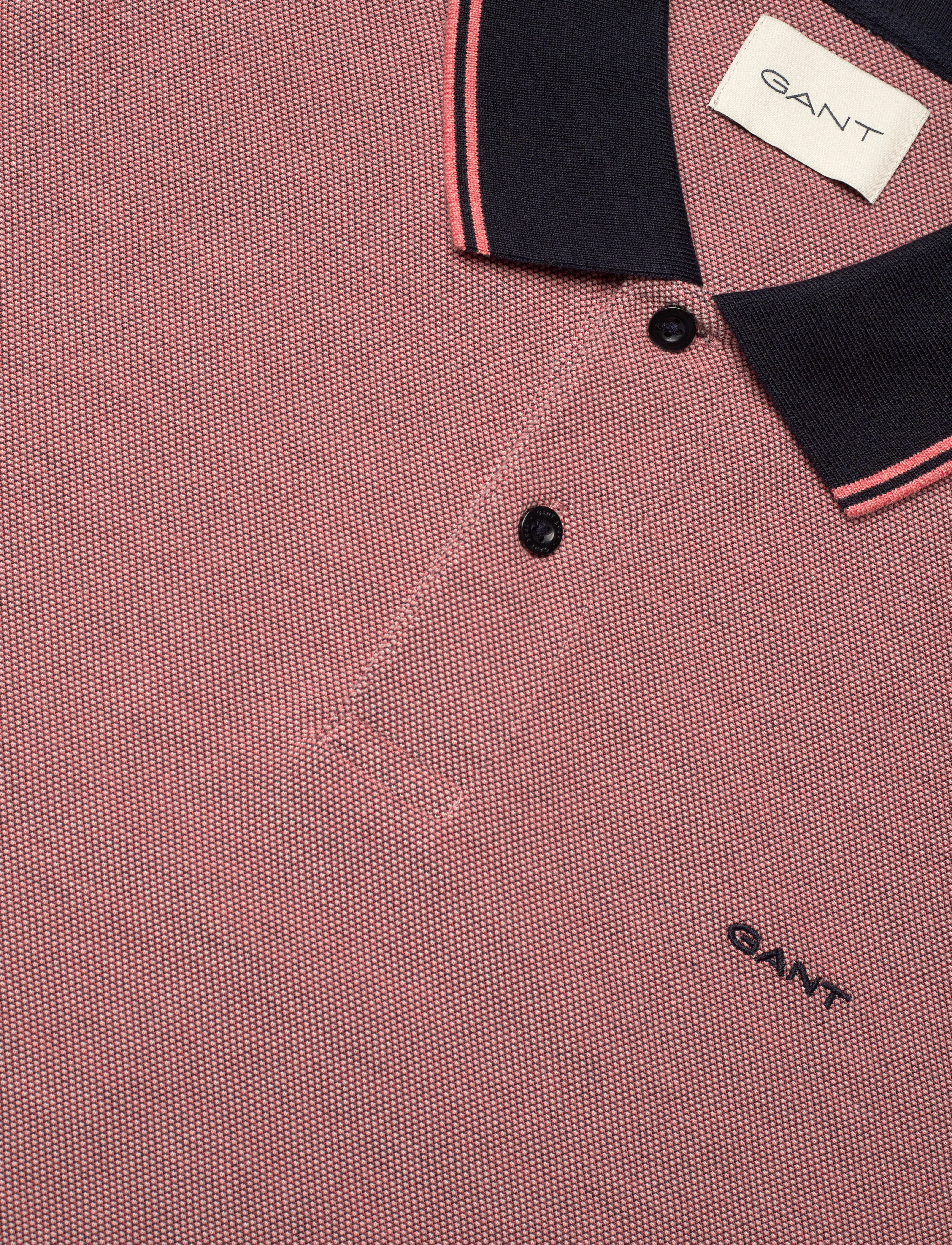 Gant - 4-COL OXFORD SS PIQUE - födelsedagspresenter - sunset pink - 5