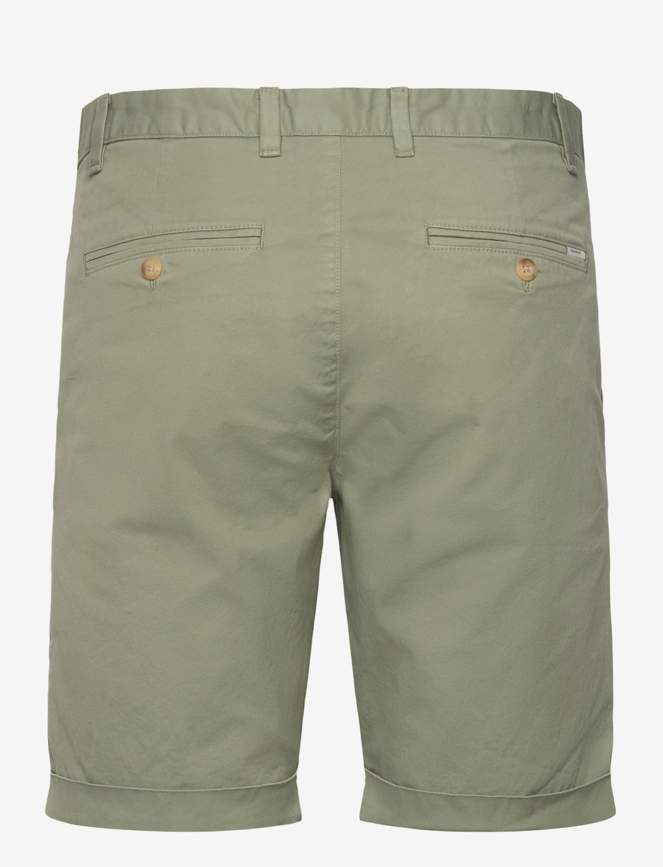 GANT - REG SUNFADED SHORTS - chinos shorts - kalamata green - 1