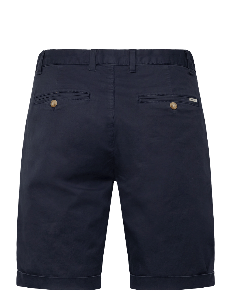 GANT - REG SUNFADED SHORTS - chinos shorts - marine - 1