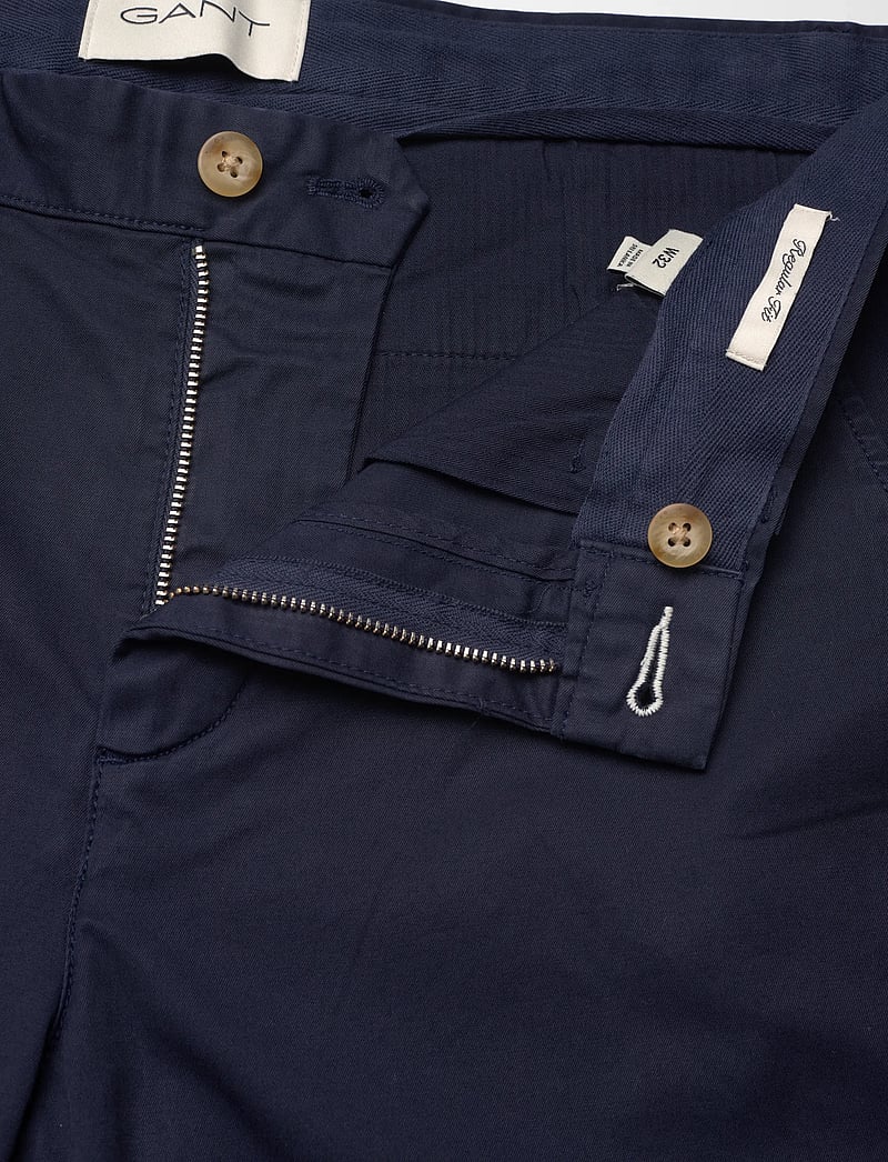 GANT - REG SUNFADED SHORTS - chinos shorts - marine - 3