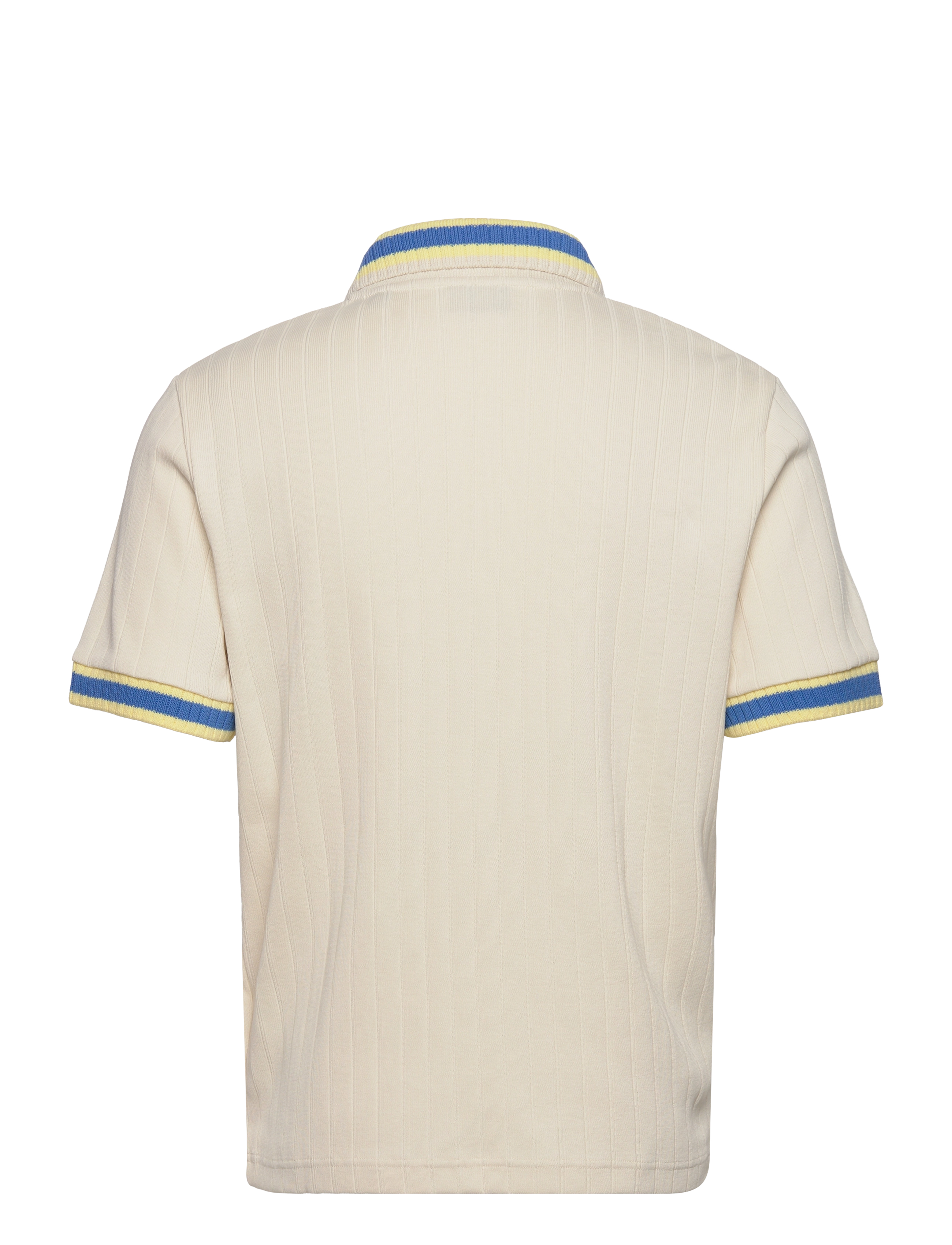 GANT - DROPPED NEEDLE SS PIQUE - cream - 1
