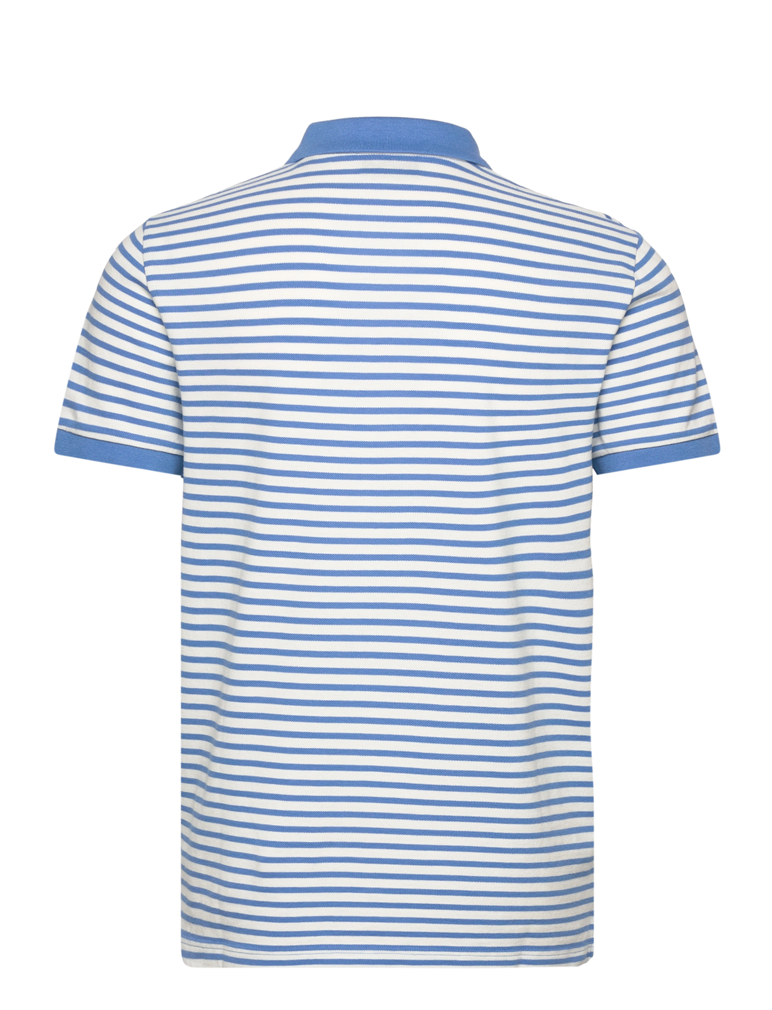 GANT - SS PIQUE STRIPED - day blue - 1