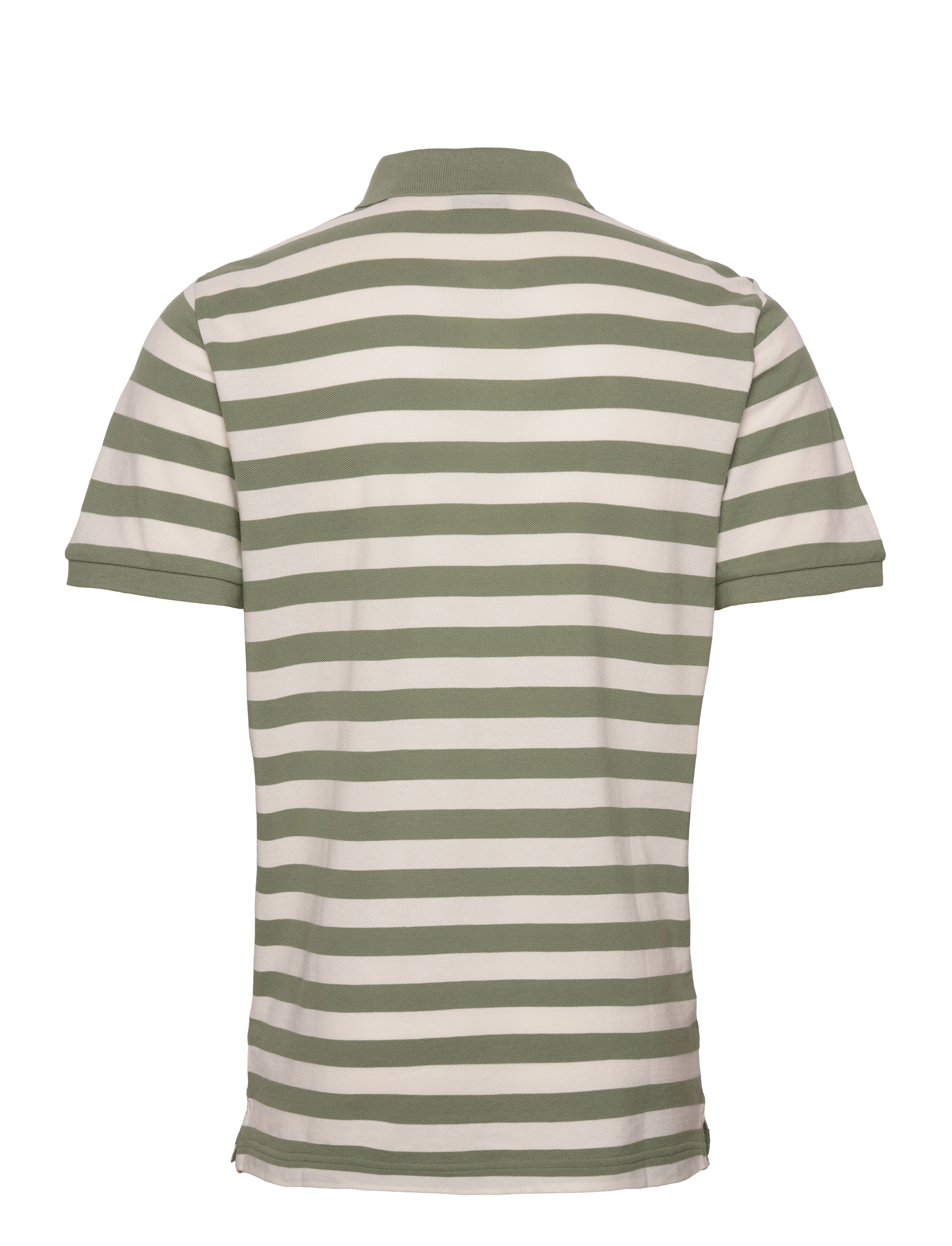GANT - MULTI STRIPE SS PIQUE - kalamata green - 1