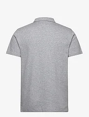 GANT - WAFFLE TEXTURE SS-PIQUE - polo shirts - grey melange - 1