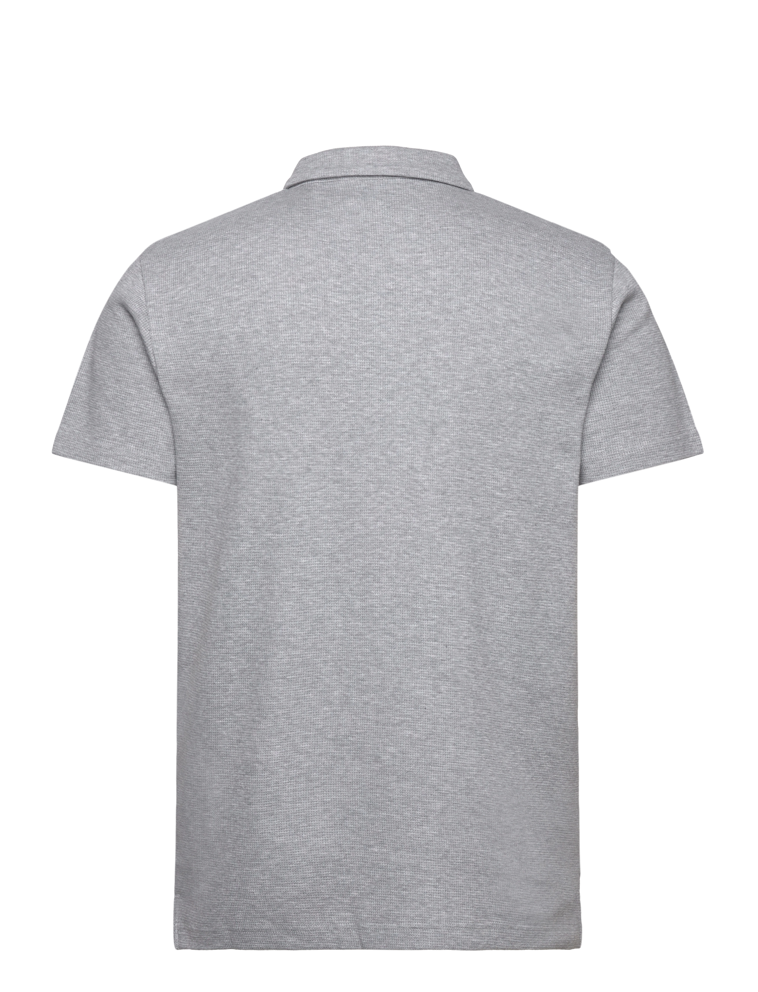 Gant - WAFFLE TEXTURE SS-PIQUE - grey melange - 1