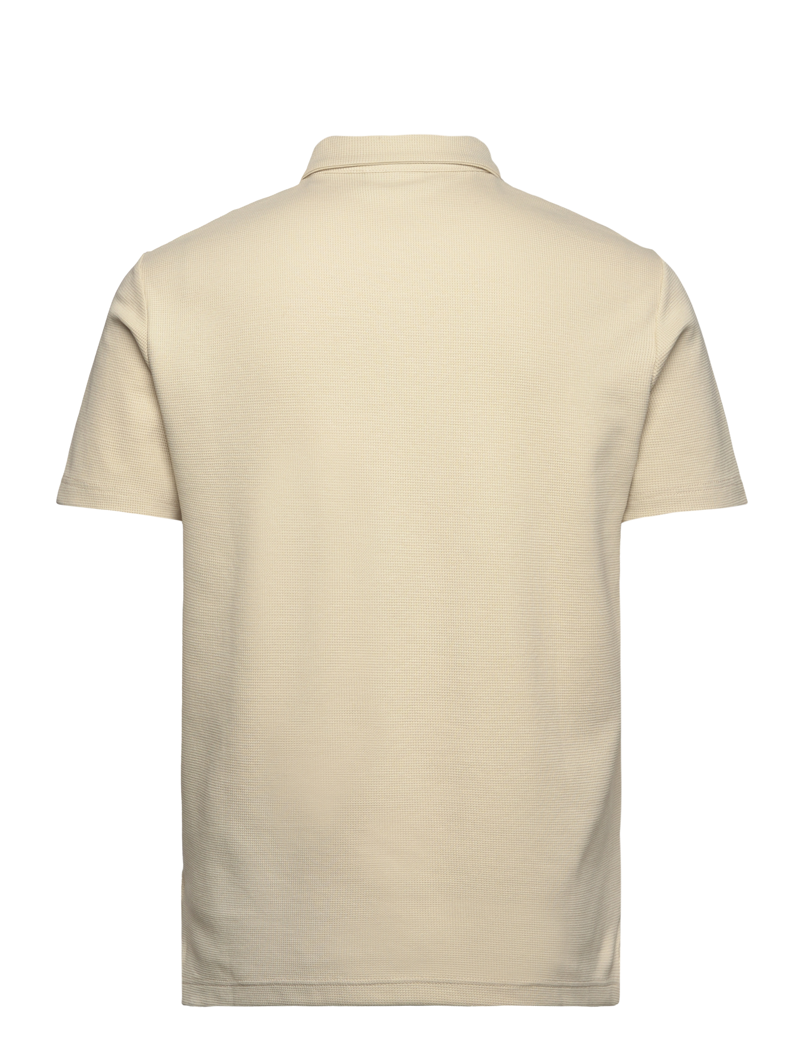 Gant - WAFFLE TEXTURE SS-PIQUE - silky beige - 1