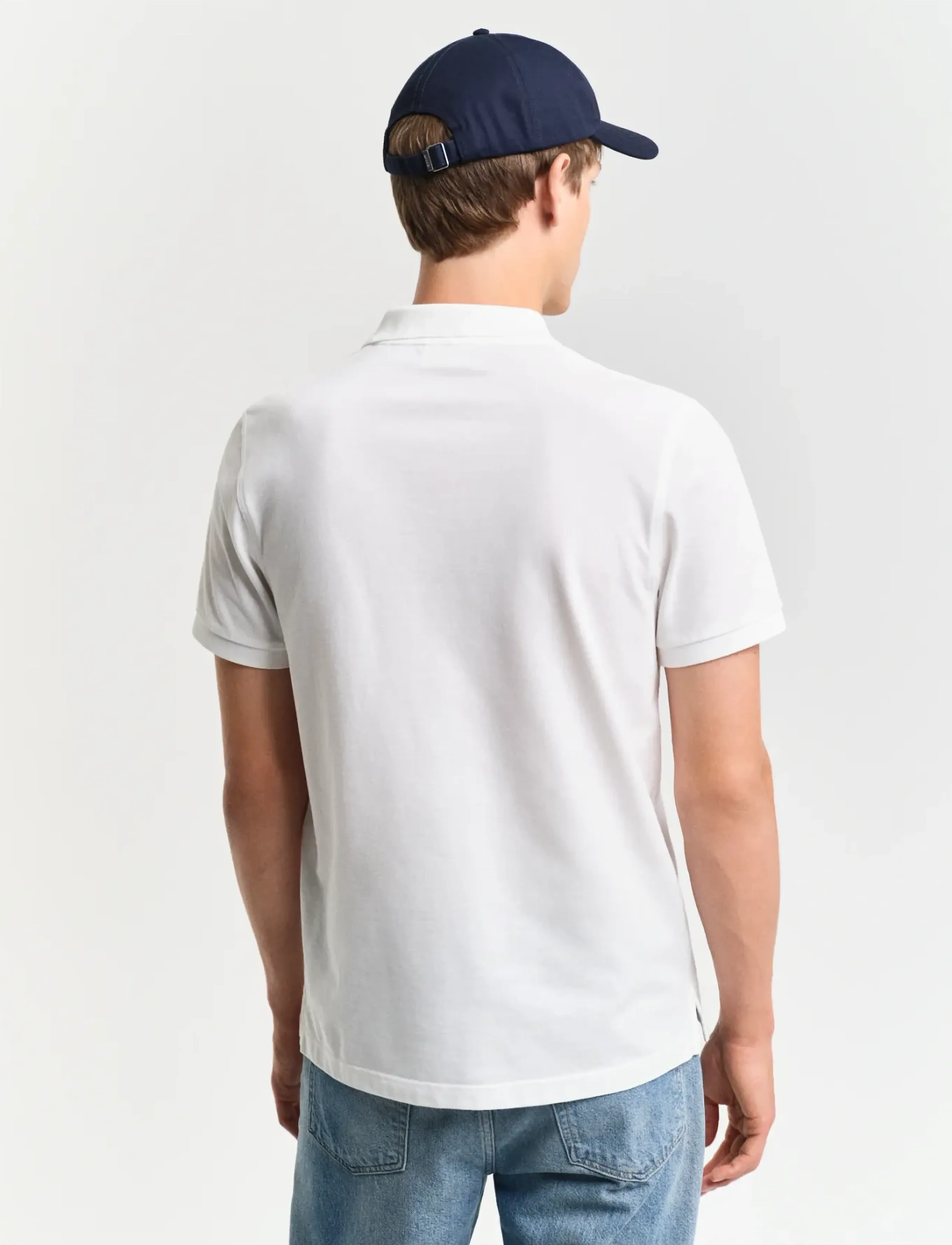 GANT - REG TONAL SHIELD SS RUGGER - eggshell - 3