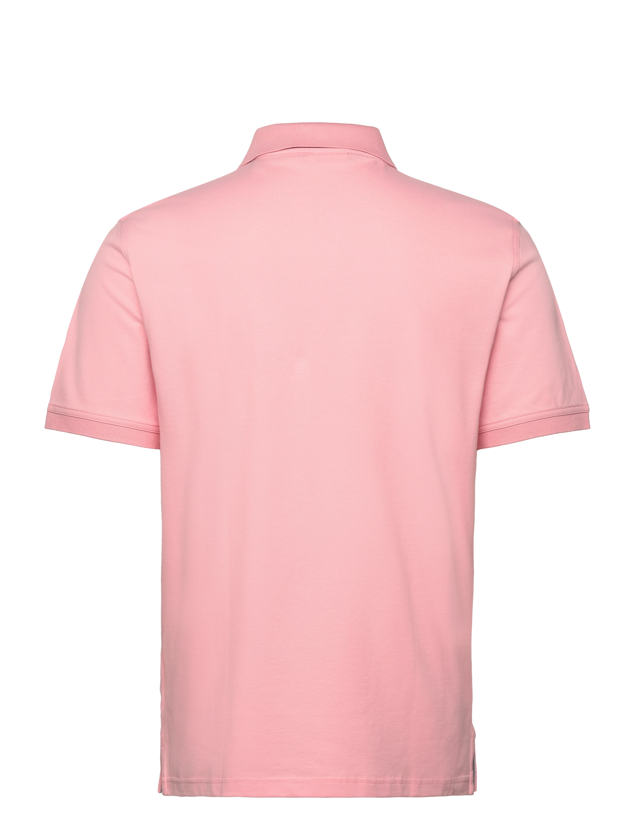 Gant - Contrast Polo Shirt - short-sleeved polos - bubbelgum pink - 2