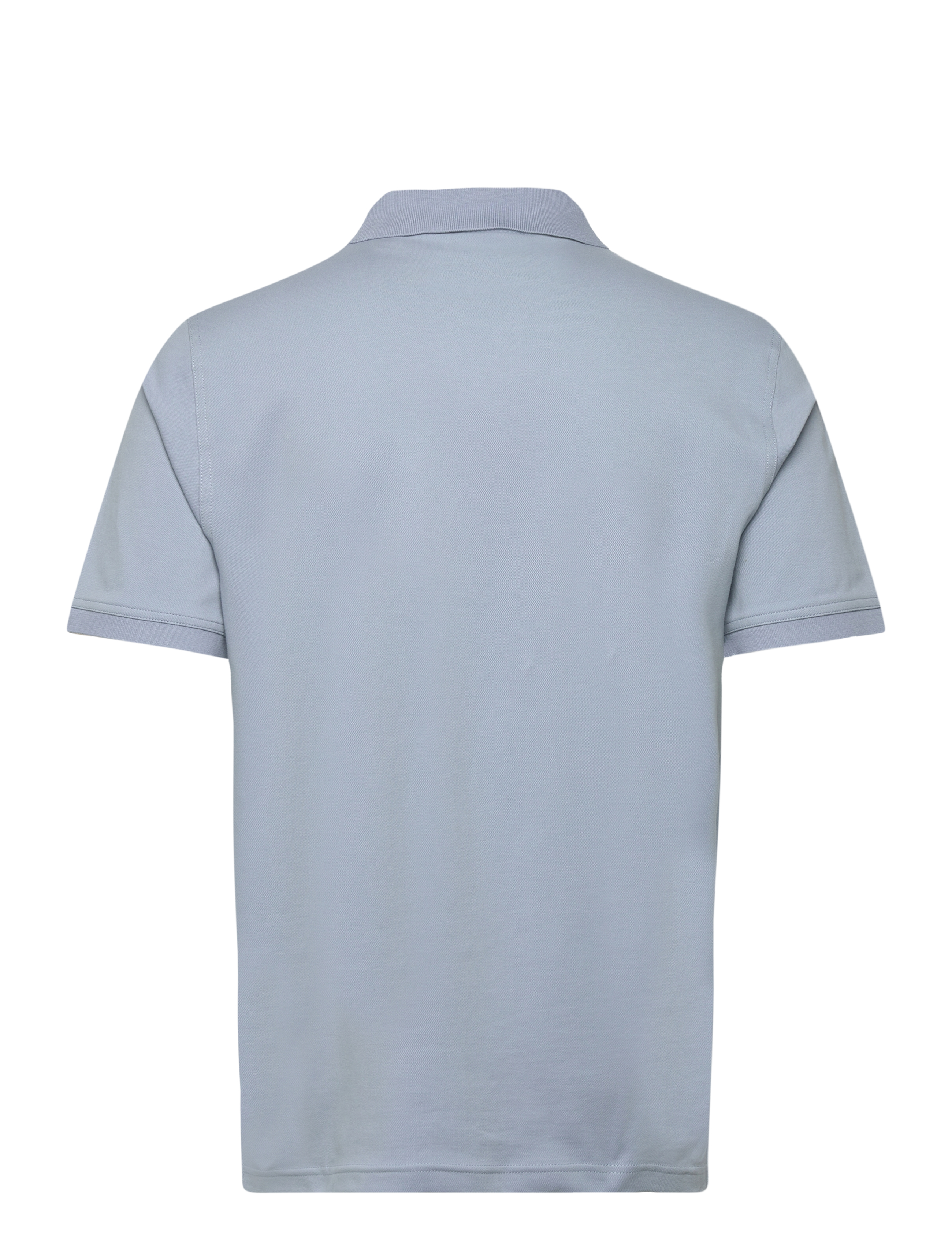 Gant - REG CONTRAST PIQUE SS POLO - kurzärmelig - dove blue - 1