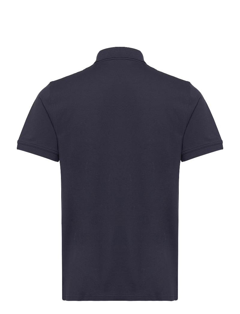 GANT - REG CONTRAST PIQUE SS POLO - lühikeste varrukatega polod - evening blue - 2