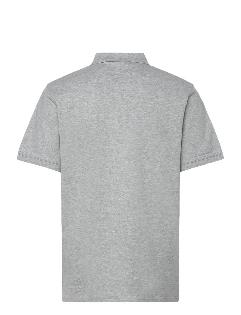 GANT - Contrast Polo Shirt - short-sleeved polos - grey melange - 2