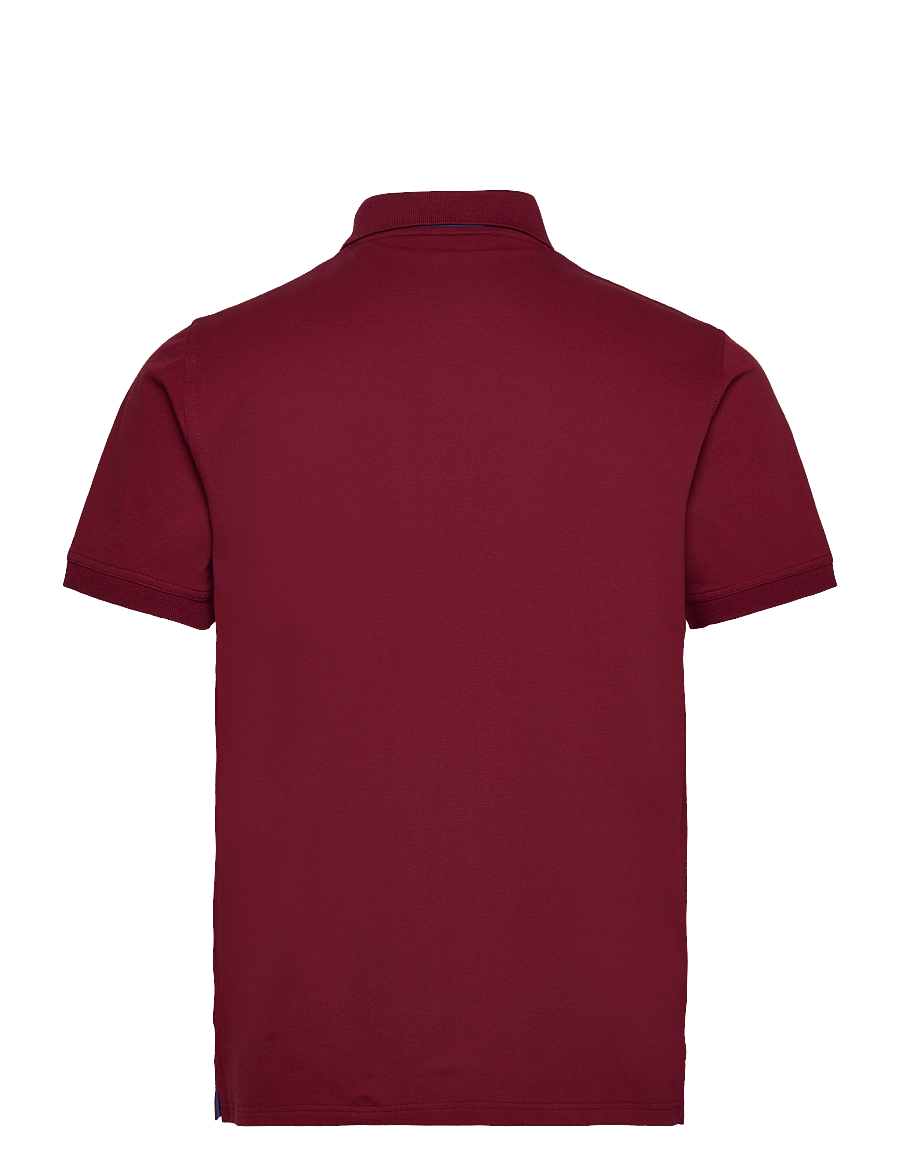 Gant - Contrast Polo Shirt - lühikeste varrukatega polod - plumped red - 1