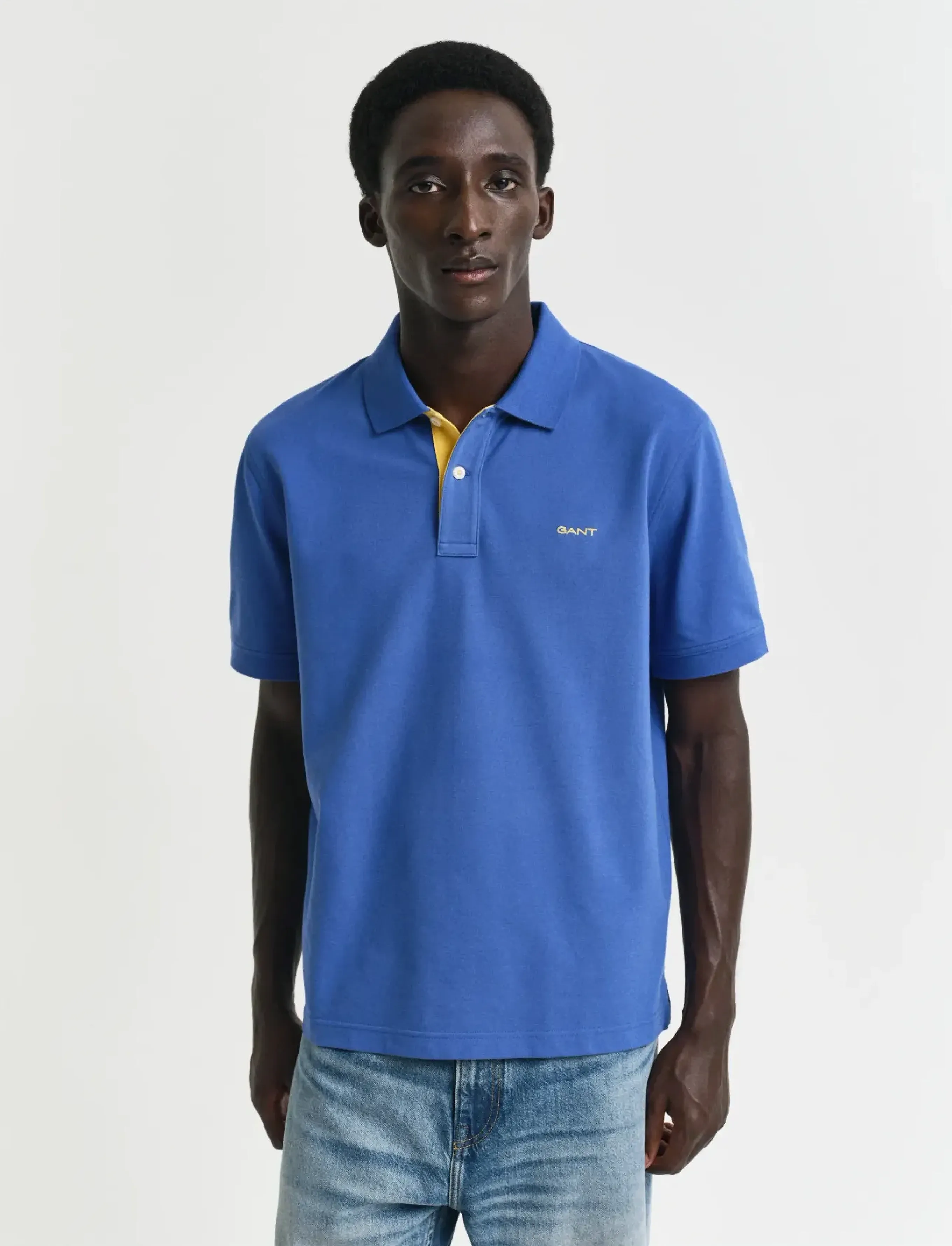 Gant Contrast Polo Shirt - Gant - RICH BLUE / blue