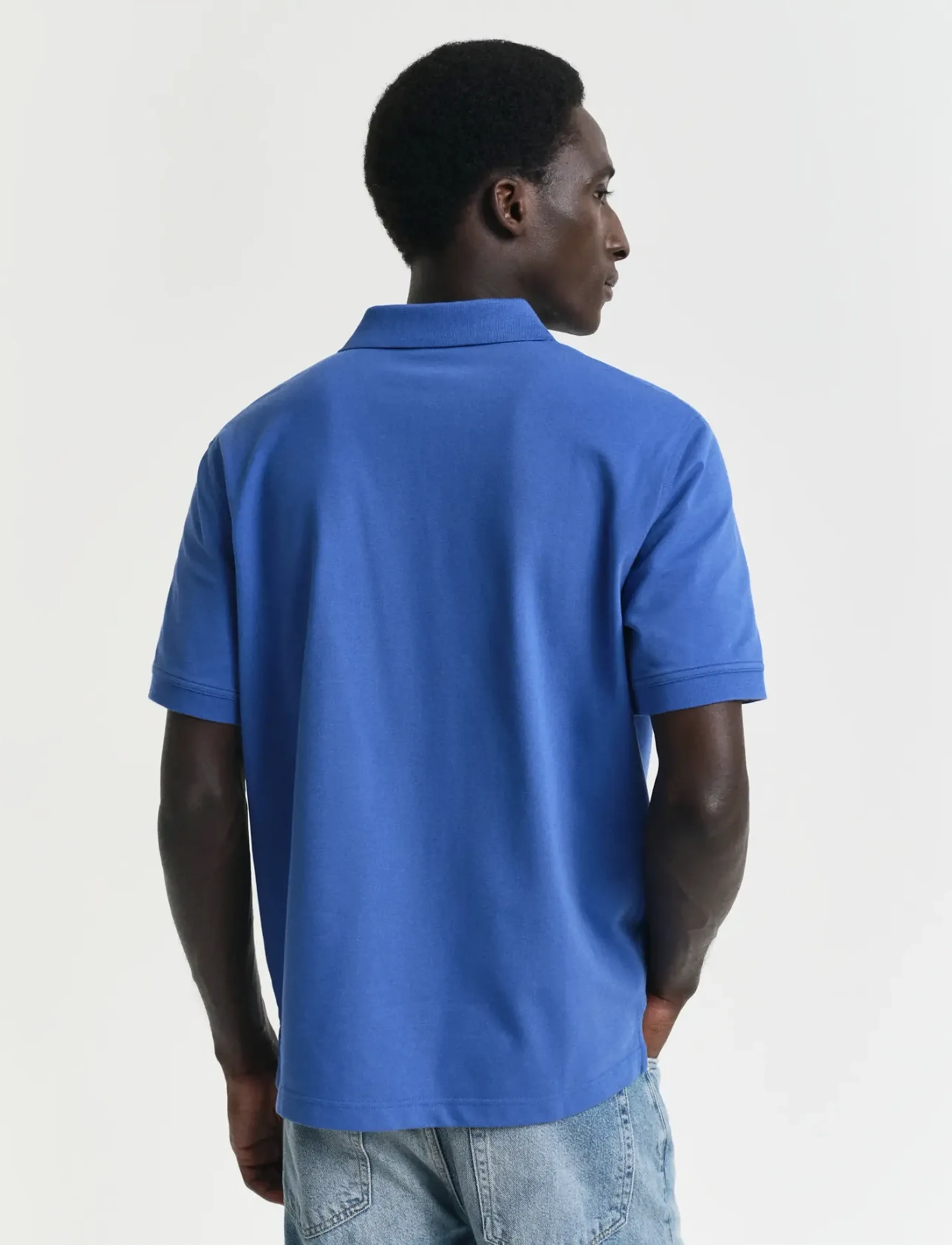 Gant - Contrast Polo Shirt - kurzärmelig - rich blue - 3