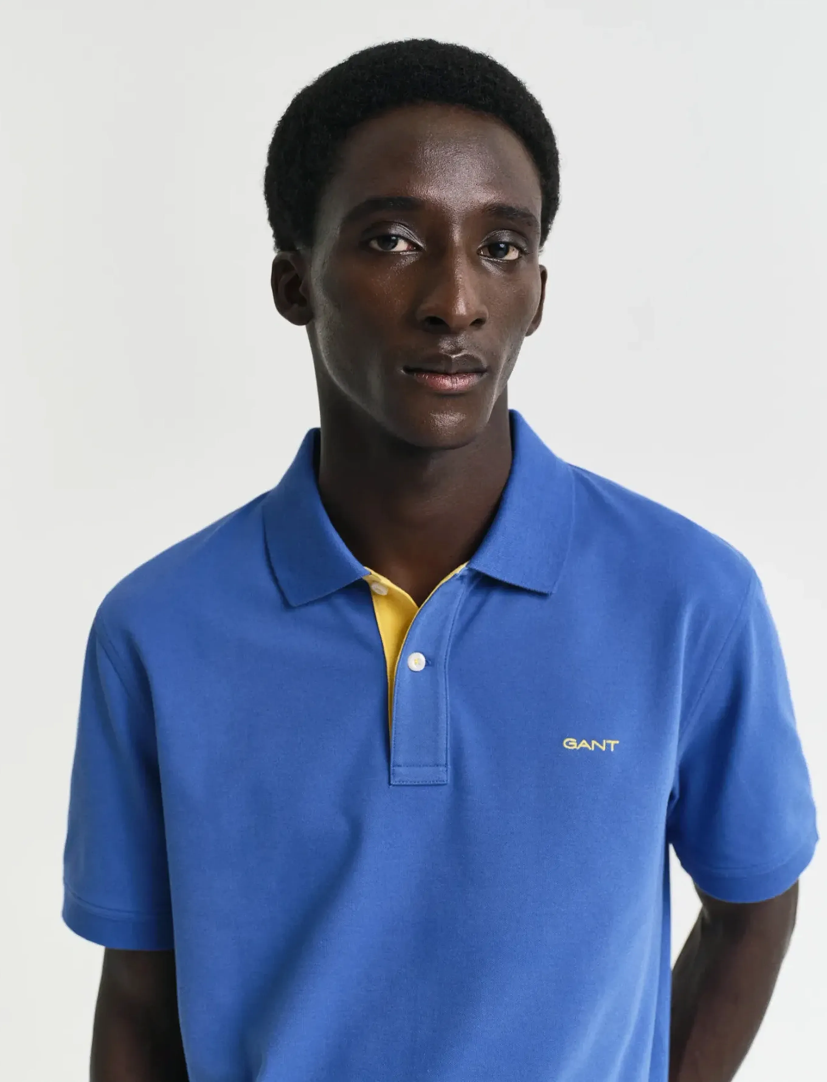 Gant - Contrast Polo Shirt - kurzärmelig - rich blue - 4
