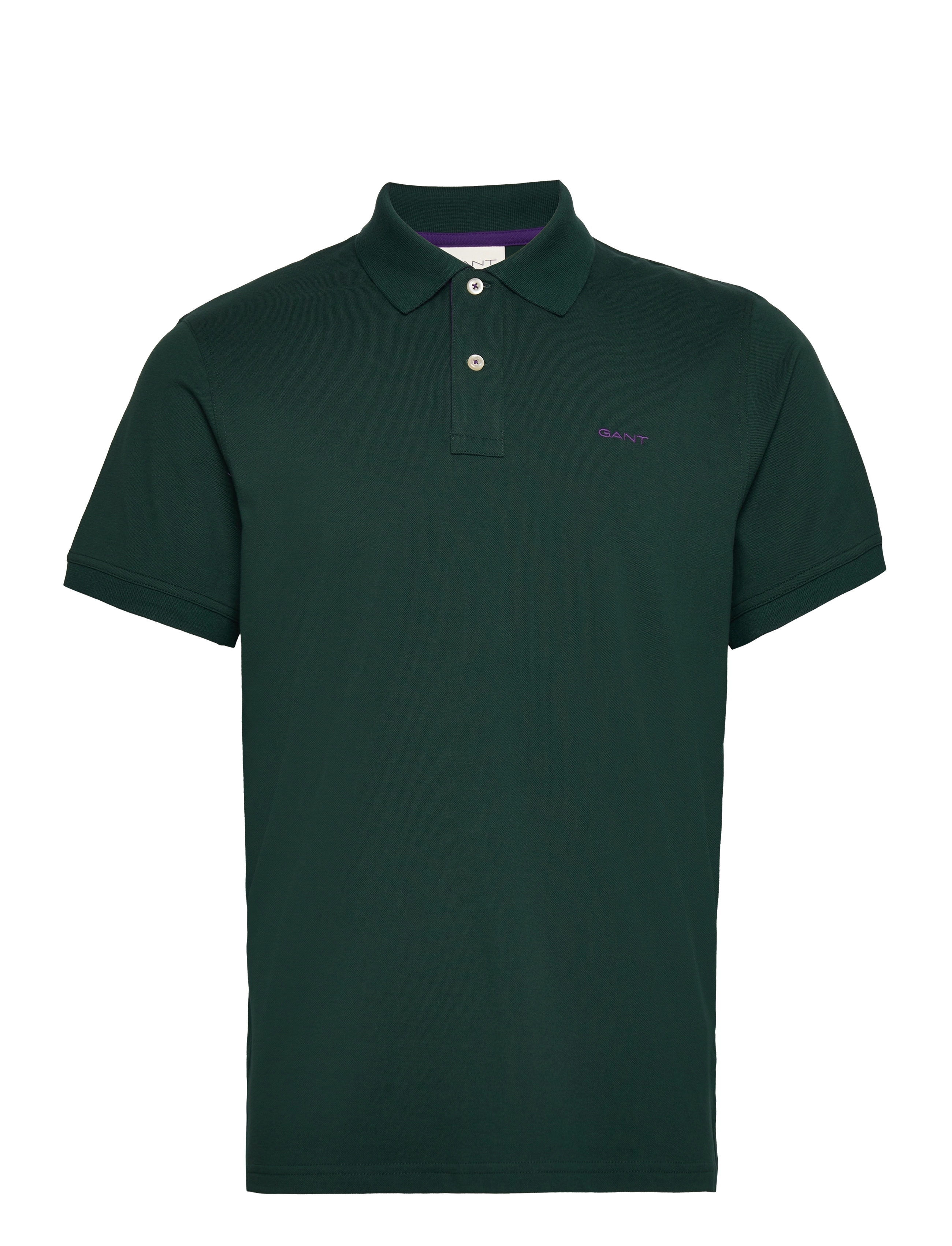 GANT Contrast Polo Shirt Grün - M - Herren