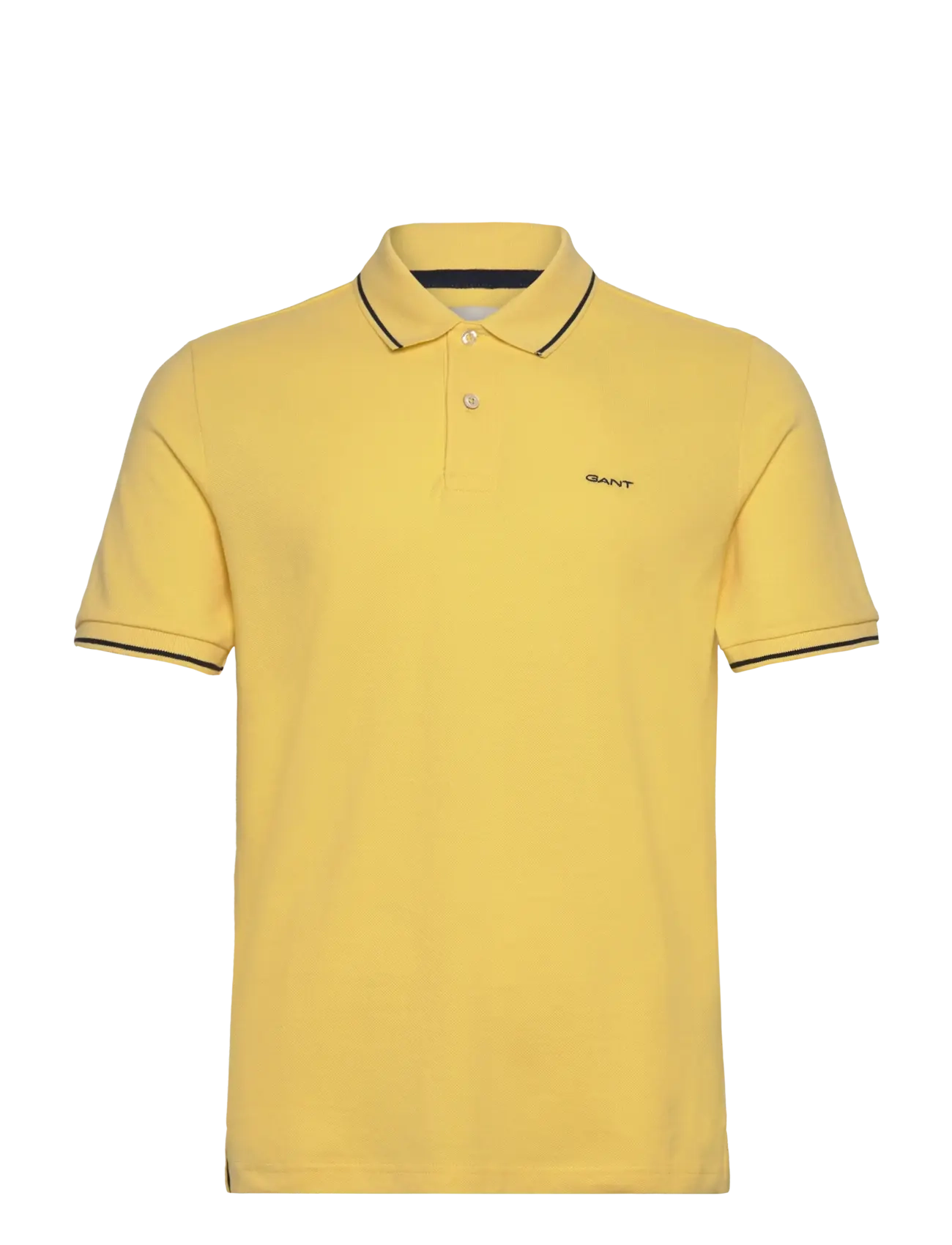 Gant TIPPING SS PIQUE POLO - Poloer - BANANA YELLOW / yellow