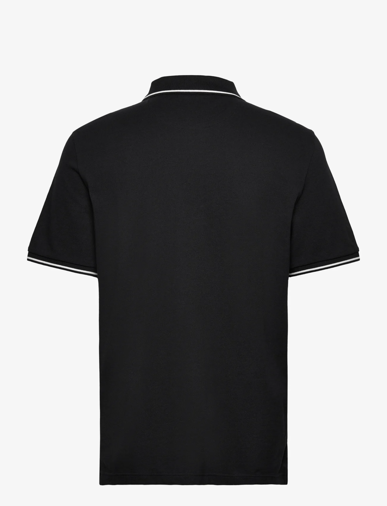 GANT - TIPPING SS PIQUE POLO - polo marškinėliai trumpomis rankovėmis - black - 1