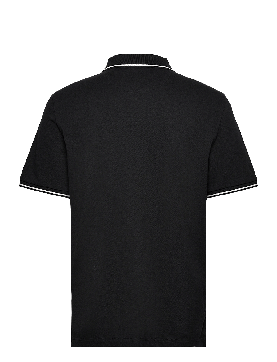 Gant - TIPPING SS PIQUE POLO - polo krekli ar īsām piedurknēm - black - 2