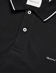 GANT - TIPPING SS PIQUE POLO - polo marškinėliai trumpomis rankovėmis - black - 2