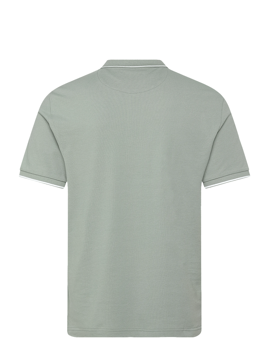 Gant - TIPPING SS PIQUE POLO - kurzärmelig - ceramic grey - 2
