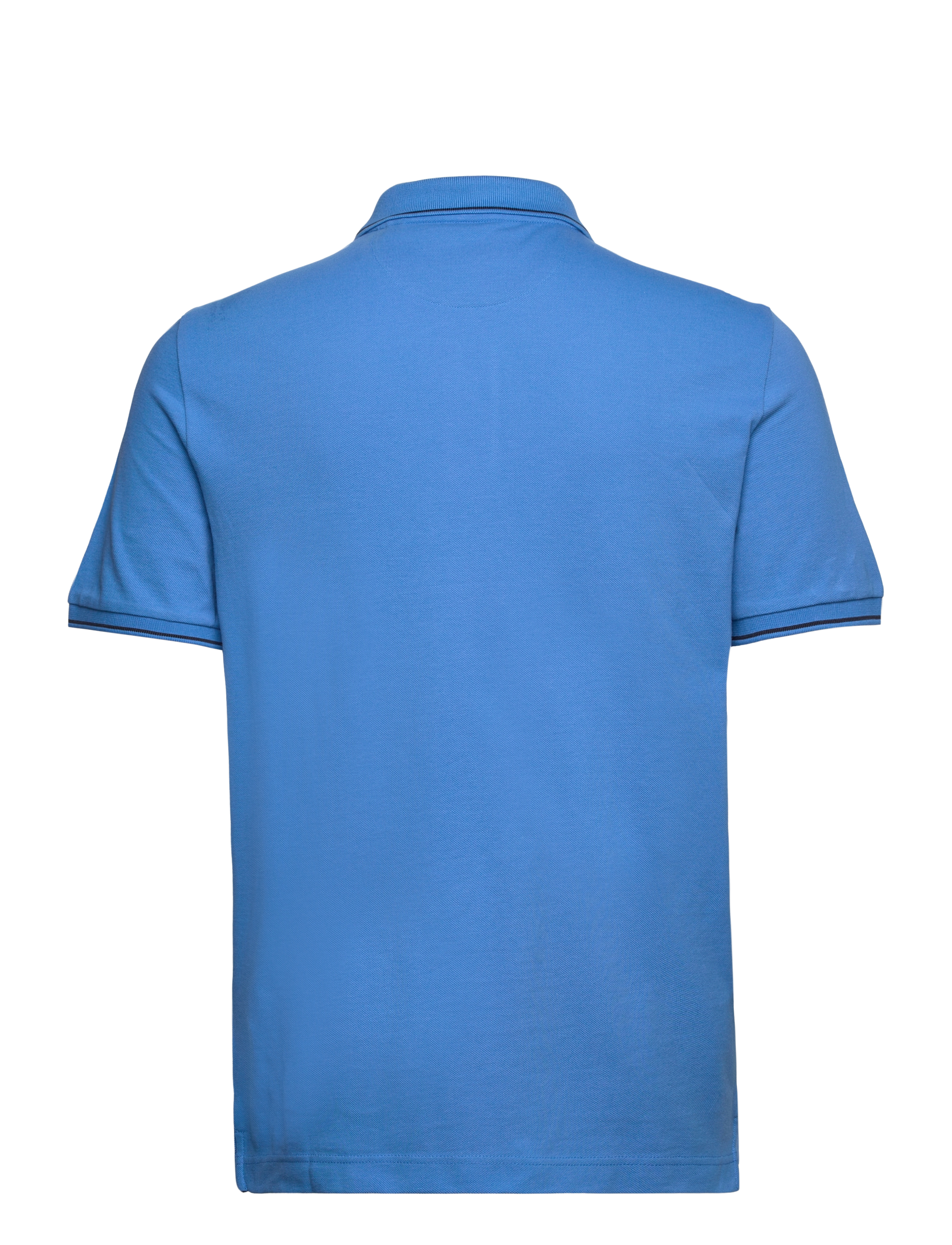 Gant - TIPPING SS PIQUE POLO - kortærmede poloer - day blue - 1