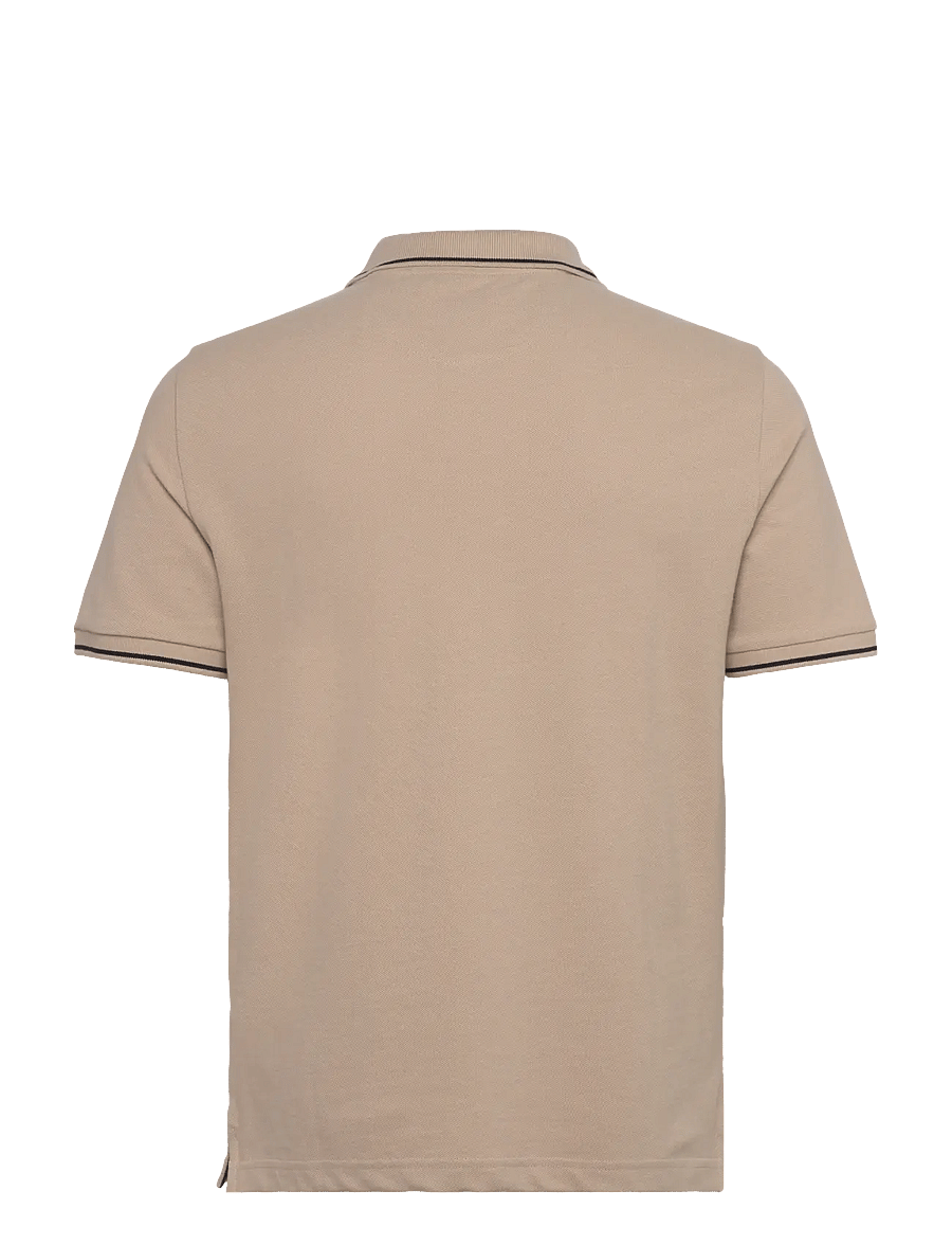 Gant - TIPPING SS PIQUE POLO - kurzärmelig - dry sand - 2