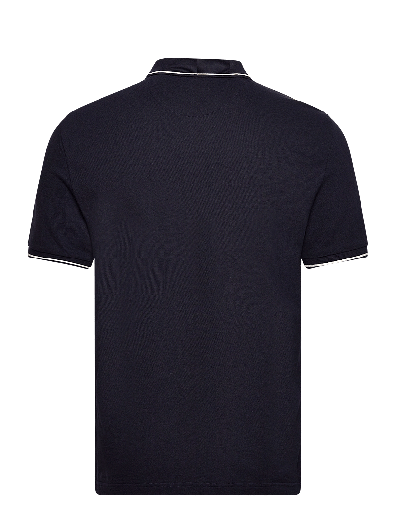 GANT - TIPPING SS PIQUE POLO - kortærmede poloer - evening blue - 2