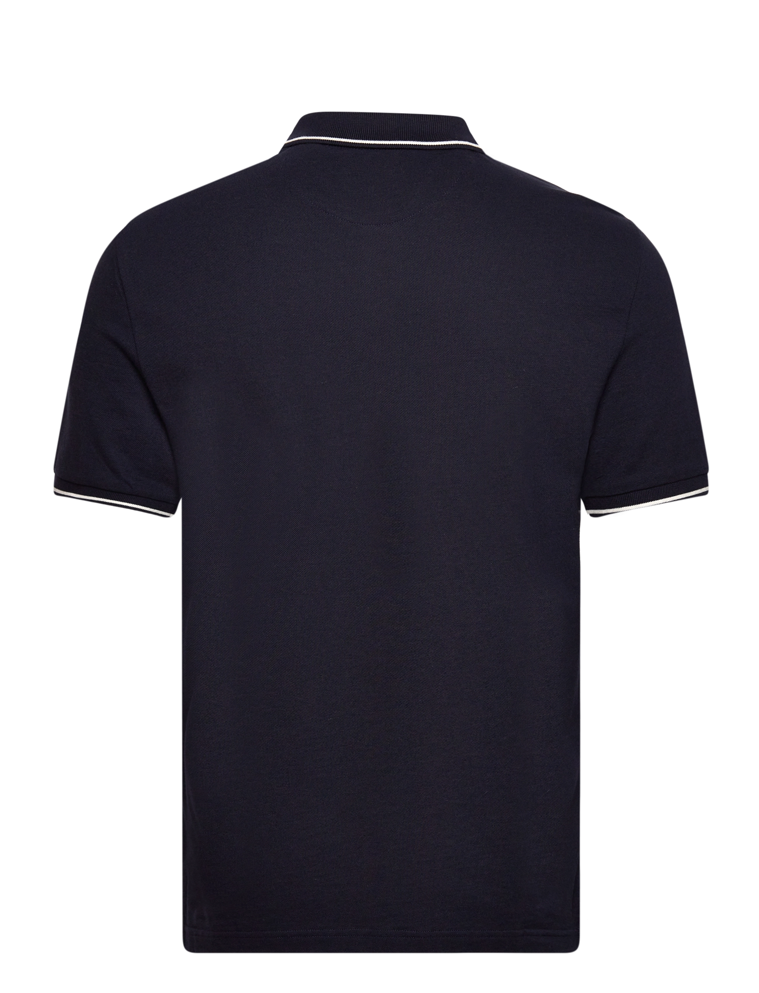 Gant - TIPPING SS PIQUE POLO - stutterma pólóbolir - evening blue - 2