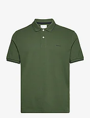 GANT - TIPPING SS PIQUE POLO - polo marškinėliai trumpomis rankovėmis - pine green - 0