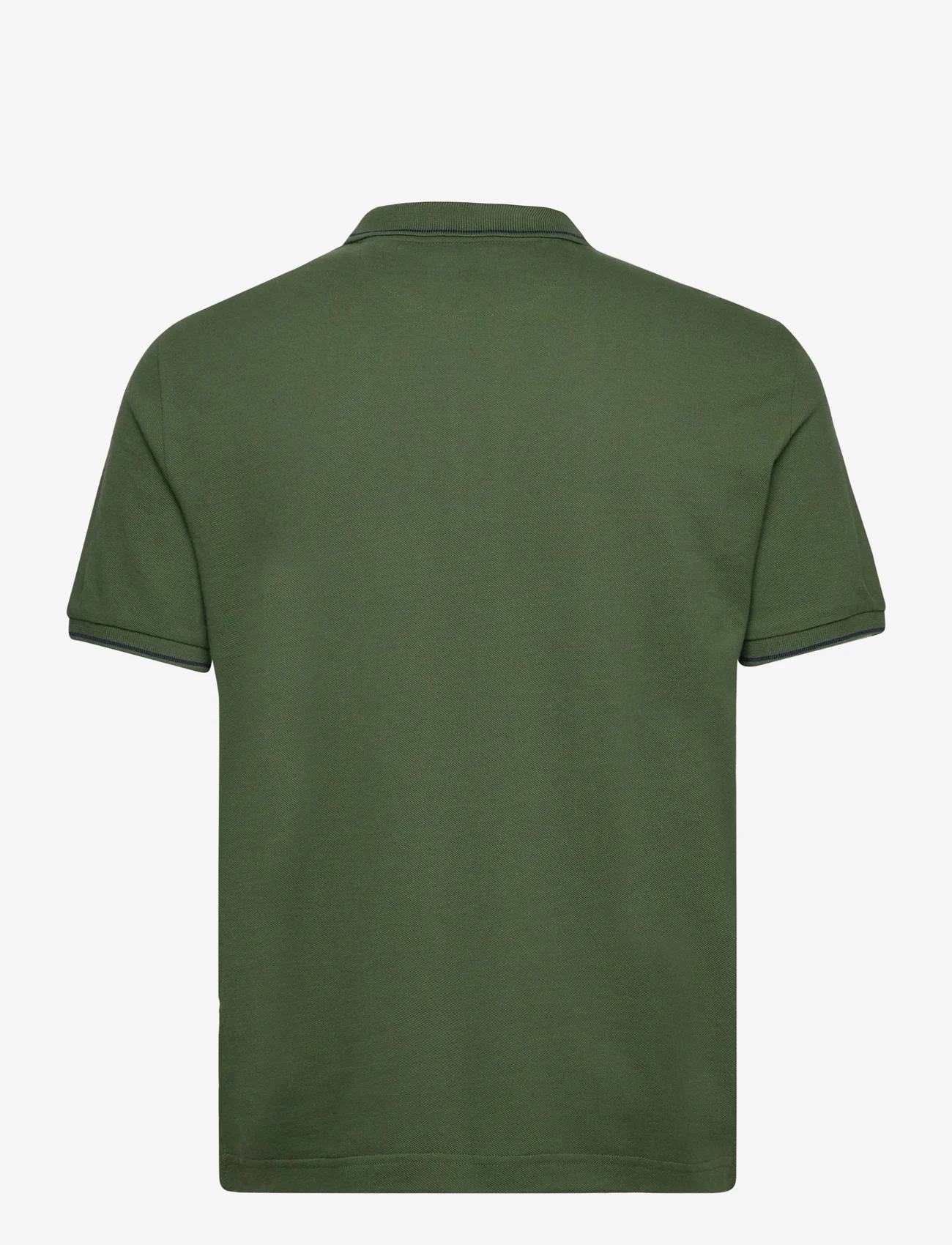 GANT - TIPPING SS PIQUE POLO - polo marškinėliai trumpomis rankovėmis - pine green - 1