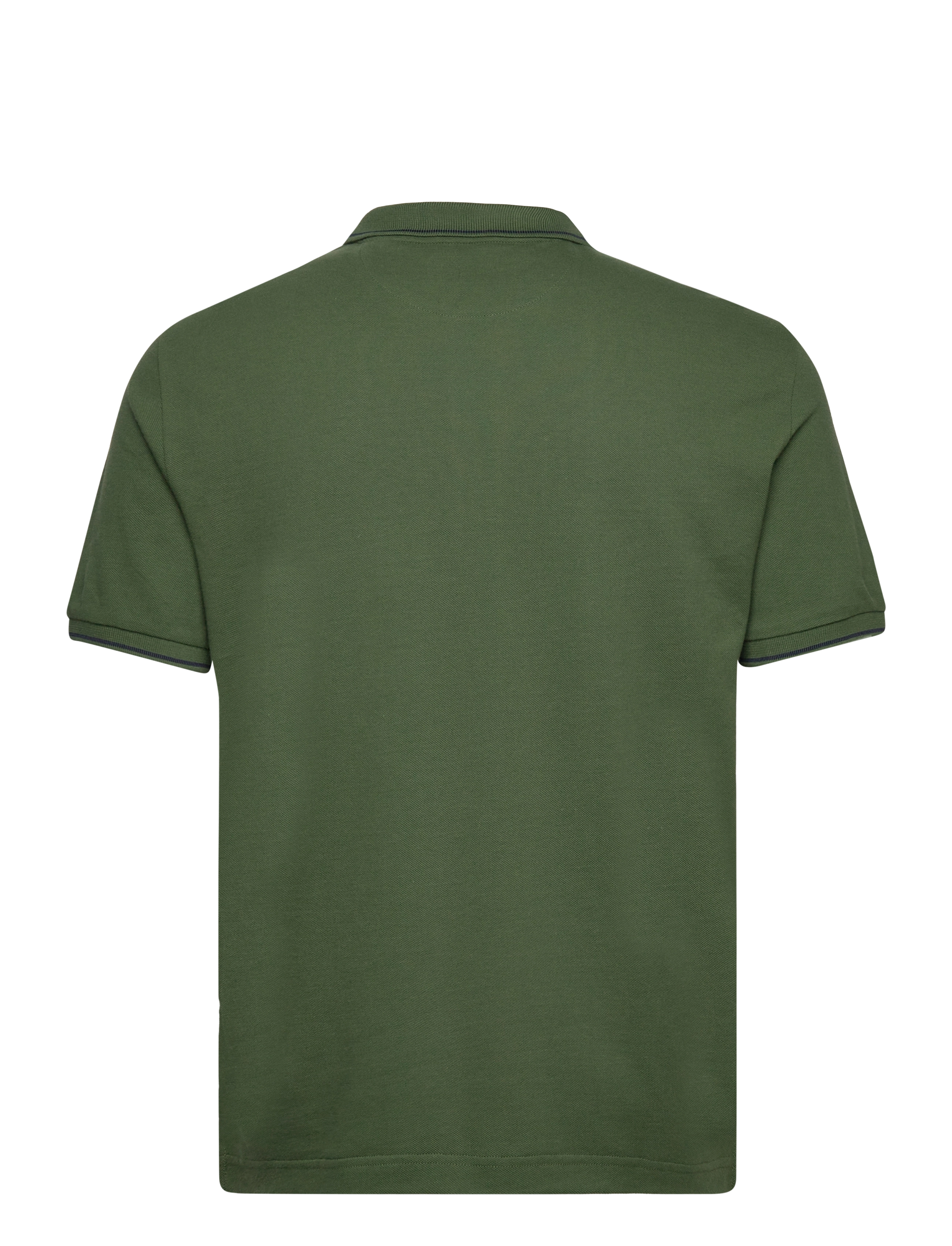 Gant - TIPPING SS PIQUE POLO - kortærmede poloer - pine green - 1