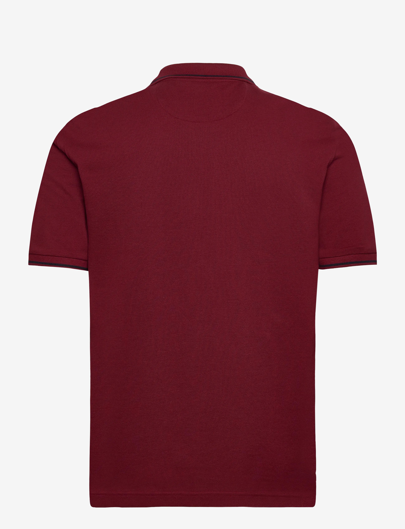 GANT - TIPPING SS PIQUE POLO - kortærmede poloer - plumped red - 1