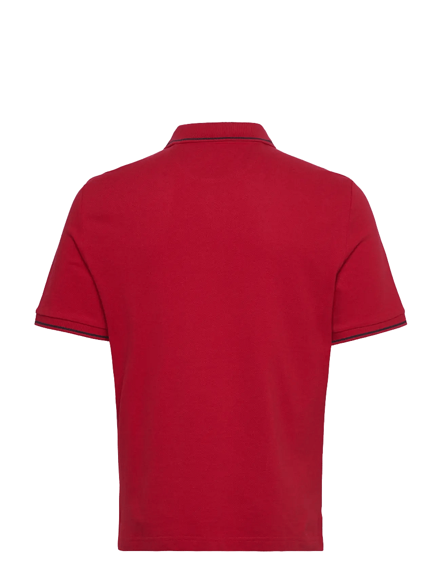 Gant - TIPPING SS PIQUE POLO - kurzärmelig - ruby red - 1