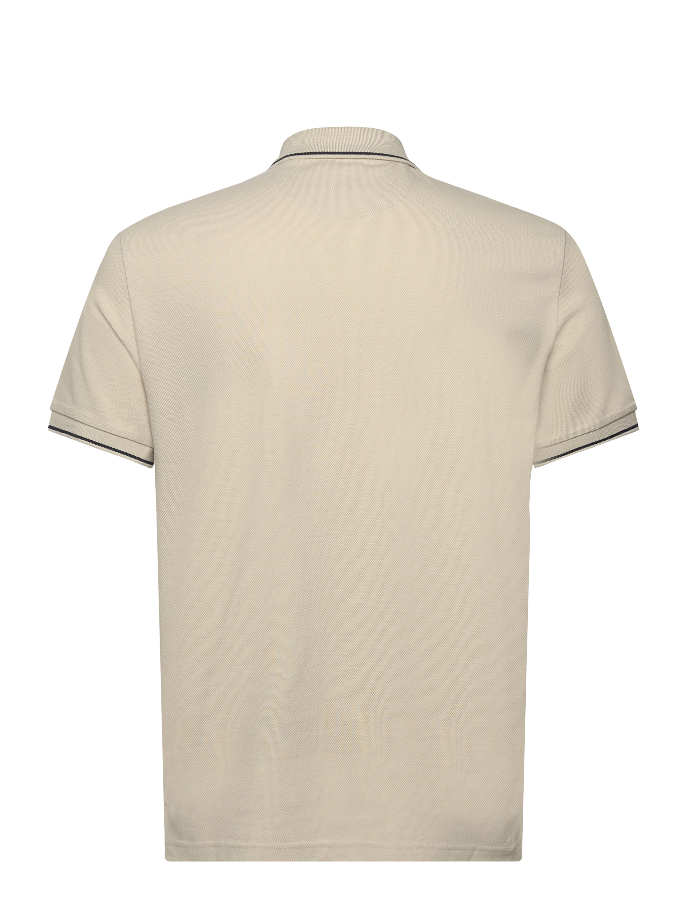 Gant - TIPPING SS PIQUE POLO - kortærmede poloer - silky beige - 1