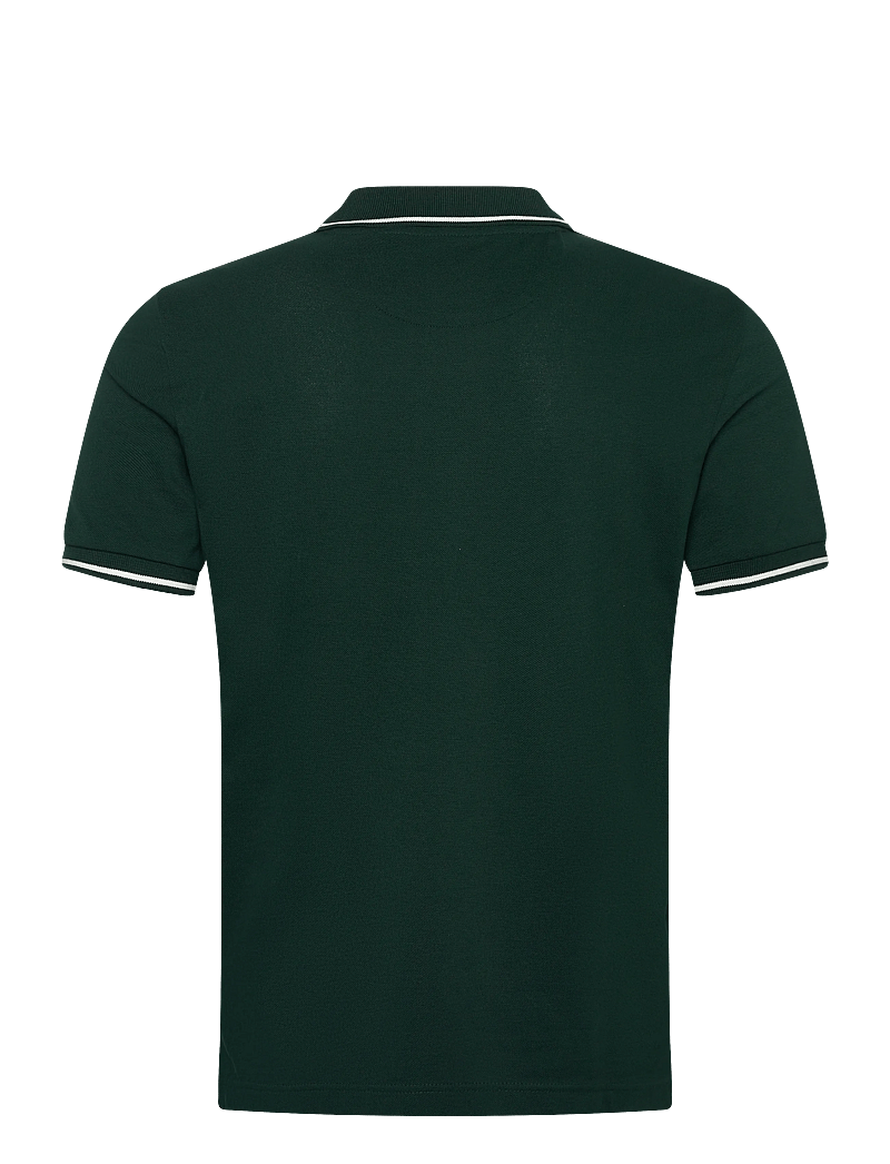GANT - TIPPING SS PIQUE POLO - kurzärmelig - tartan green - 1
